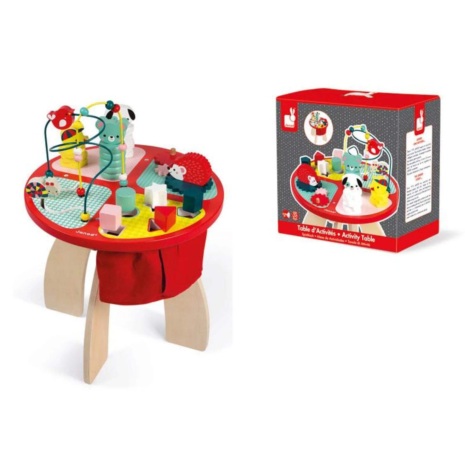 Little Helper Wooden Toys & Educational Toys | Activity Toys | Activity & Educational Toys | Baby Forest Activity Table | Activity Centres, Playsets & Tables