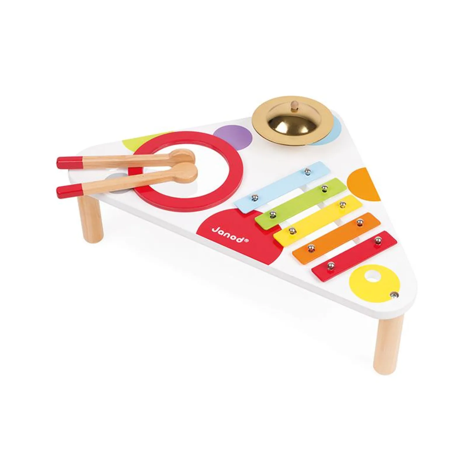 Little Helper Wooden Toys & Educational Toys | Baby Gifts | Activity & Educational Toys | Confetti Musical Table | Understanding Music