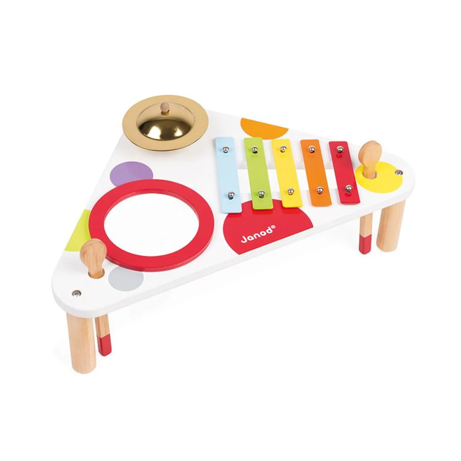 Little Helper Wooden Toys & Educational Toys | Baby Gifts | Activity & Educational Toys | Confetti Musical Table | Understanding Music