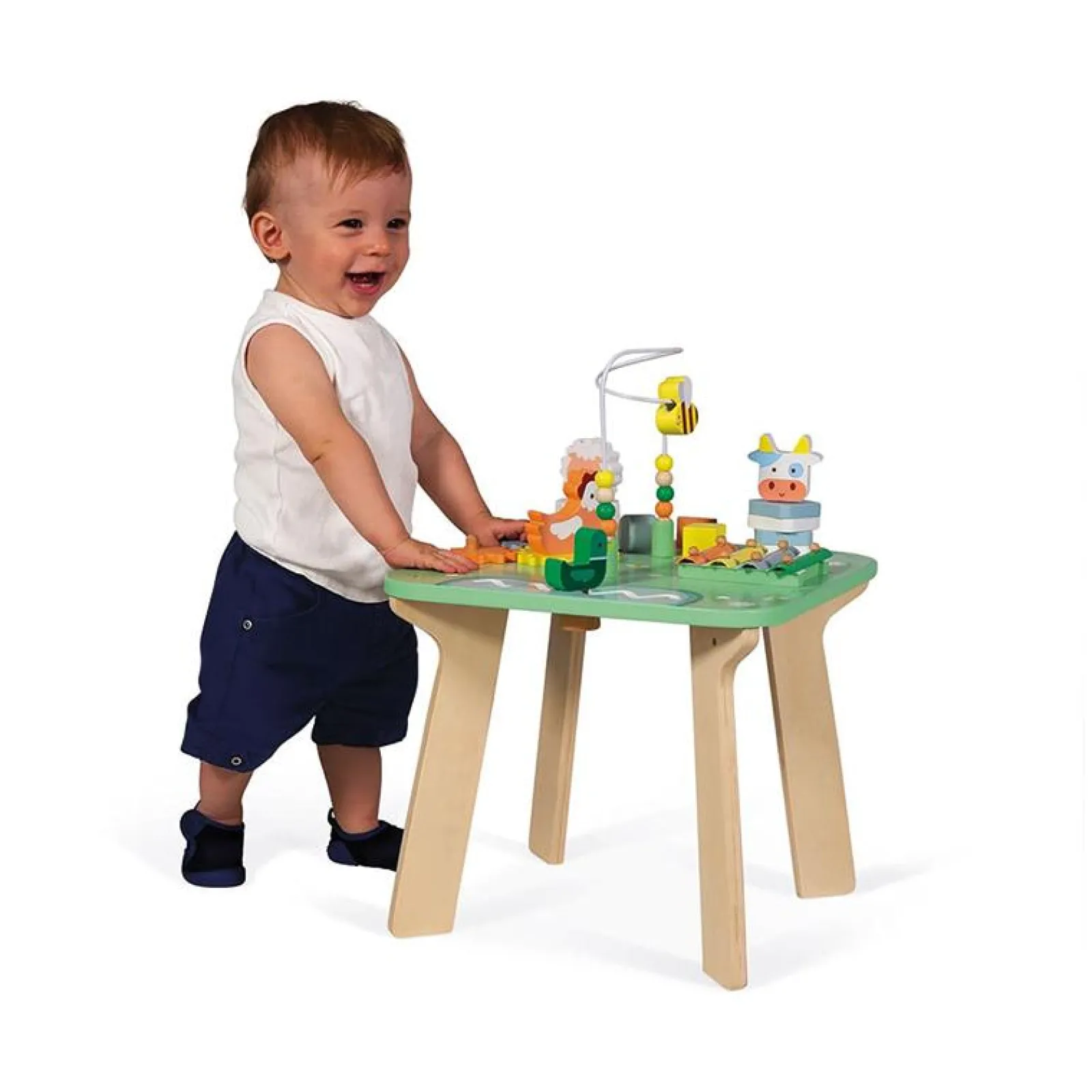 Little Helper Wooden Toys & Educational Toys | Montessori Toys & Products | Activity & Educational Toys | Meadow Activity Table | Activity Centres, Playsets & Tables