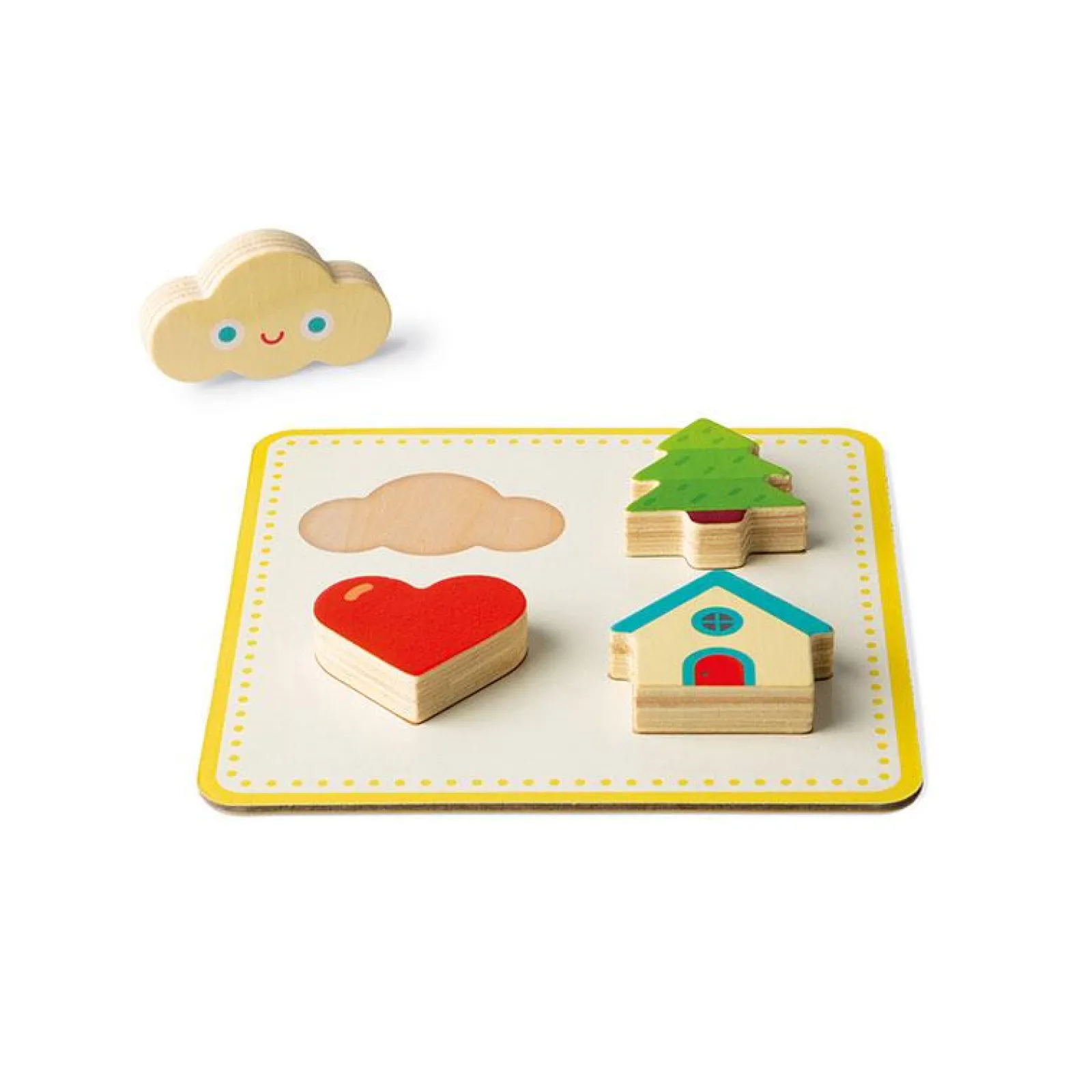 Little Helper Wooden Toys & Educational Toys | Baby Gifts | Activity & Educational Toys | Memory Touch Recognition Game | Sensory Toys
