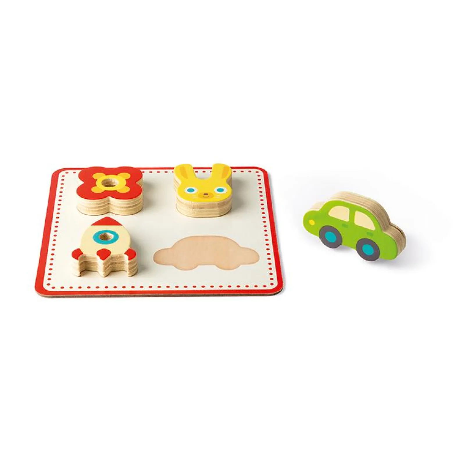 Little Helper Wooden Toys & Educational Toys | Baby Gifts | Activity & Educational Toys | Memory Touch Recognition Game | Sensory Toys