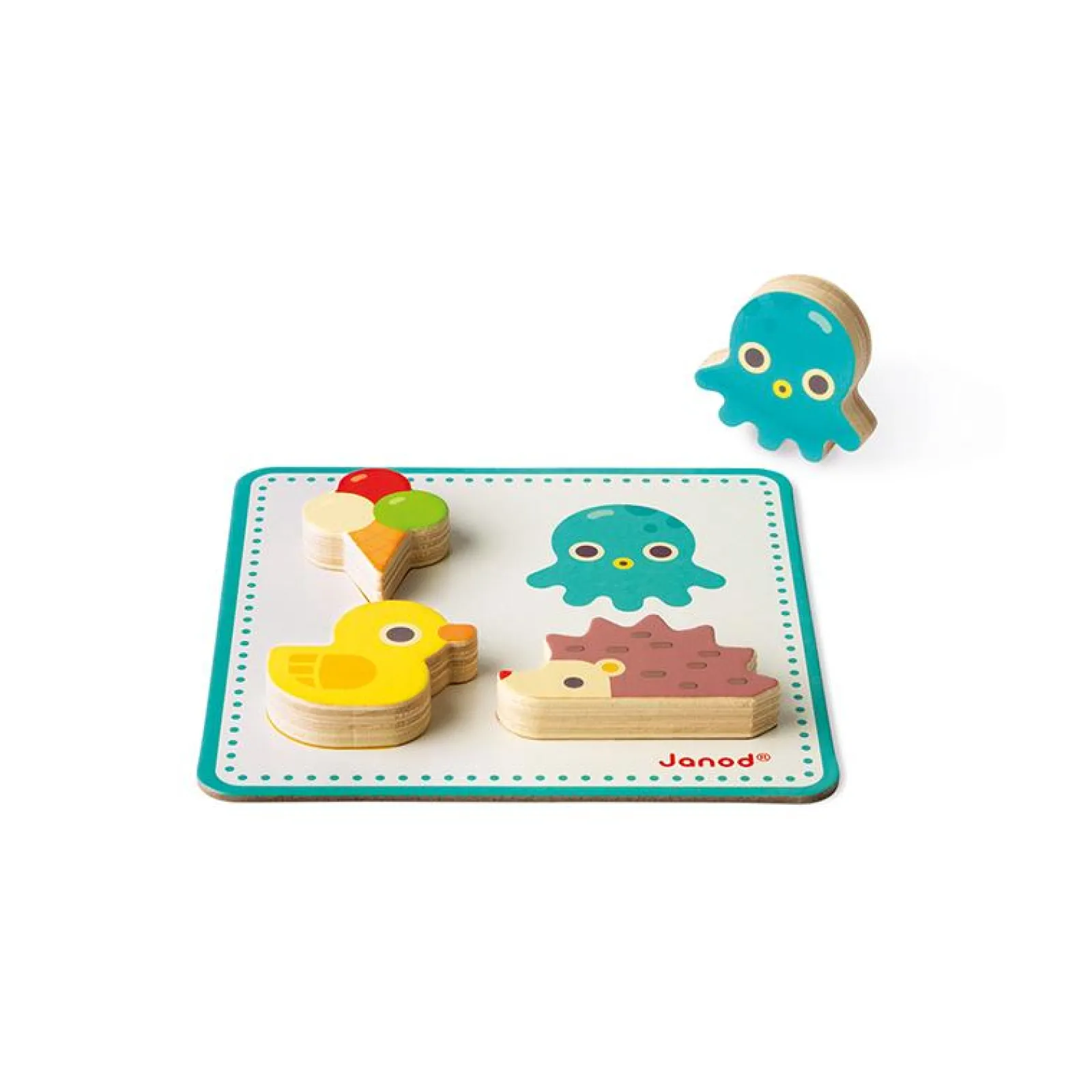 Little Helper Wooden Toys & Educational Toys | Baby Gifts | Activity & Educational Toys | Memory Touch Recognition Game | Sensory Toys