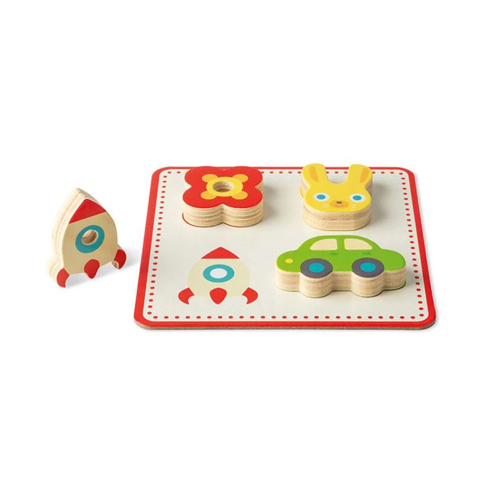 Little Helper Wooden Toys & Educational Toys | Baby Gifts | Activity & Educational Toys | Memory Touch Recognition Game | Sensory Toys