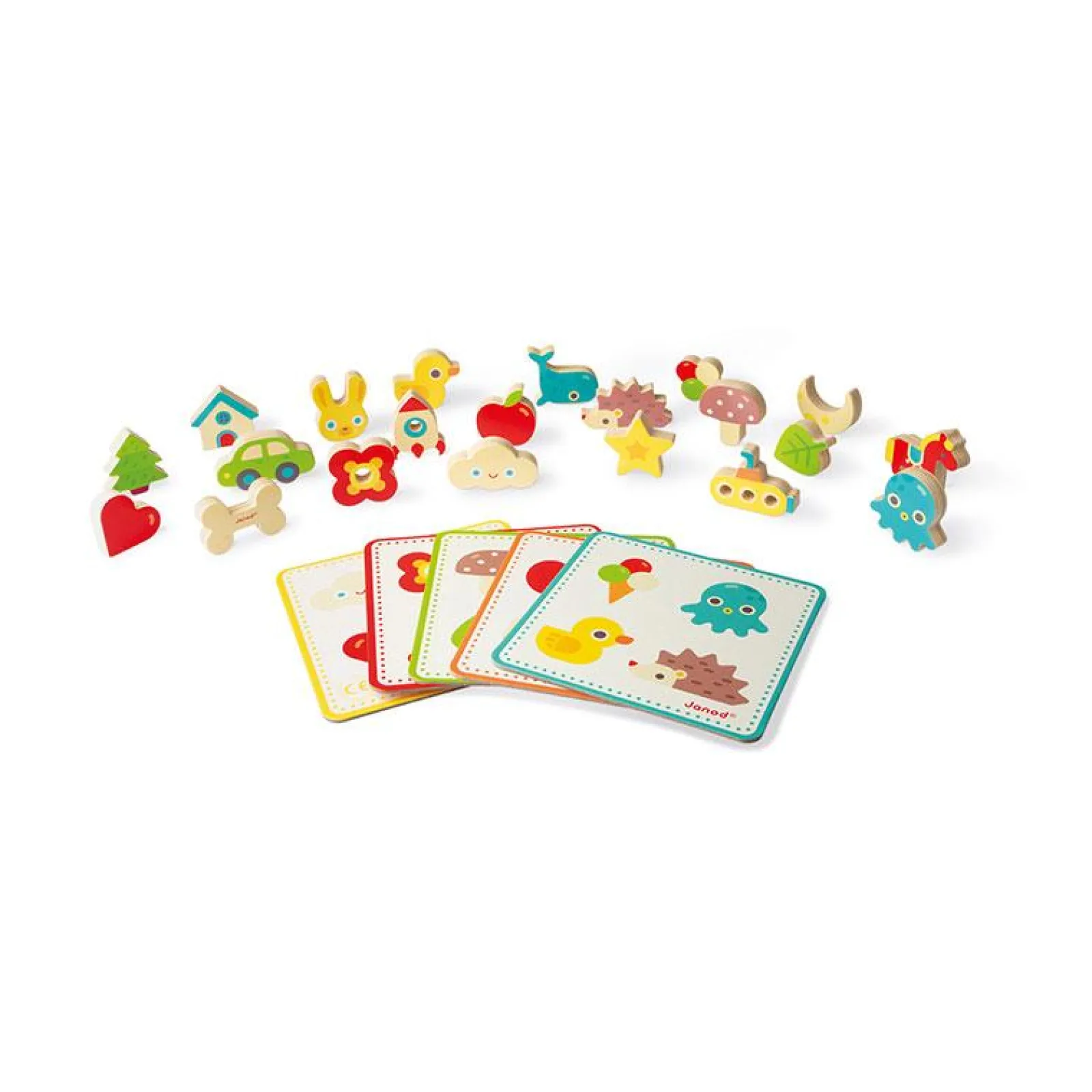 Little Helper Wooden Toys & Educational Toys | Baby Gifts | Activity & Educational Toys | Memory Touch Recognition Game | Sensory Toys