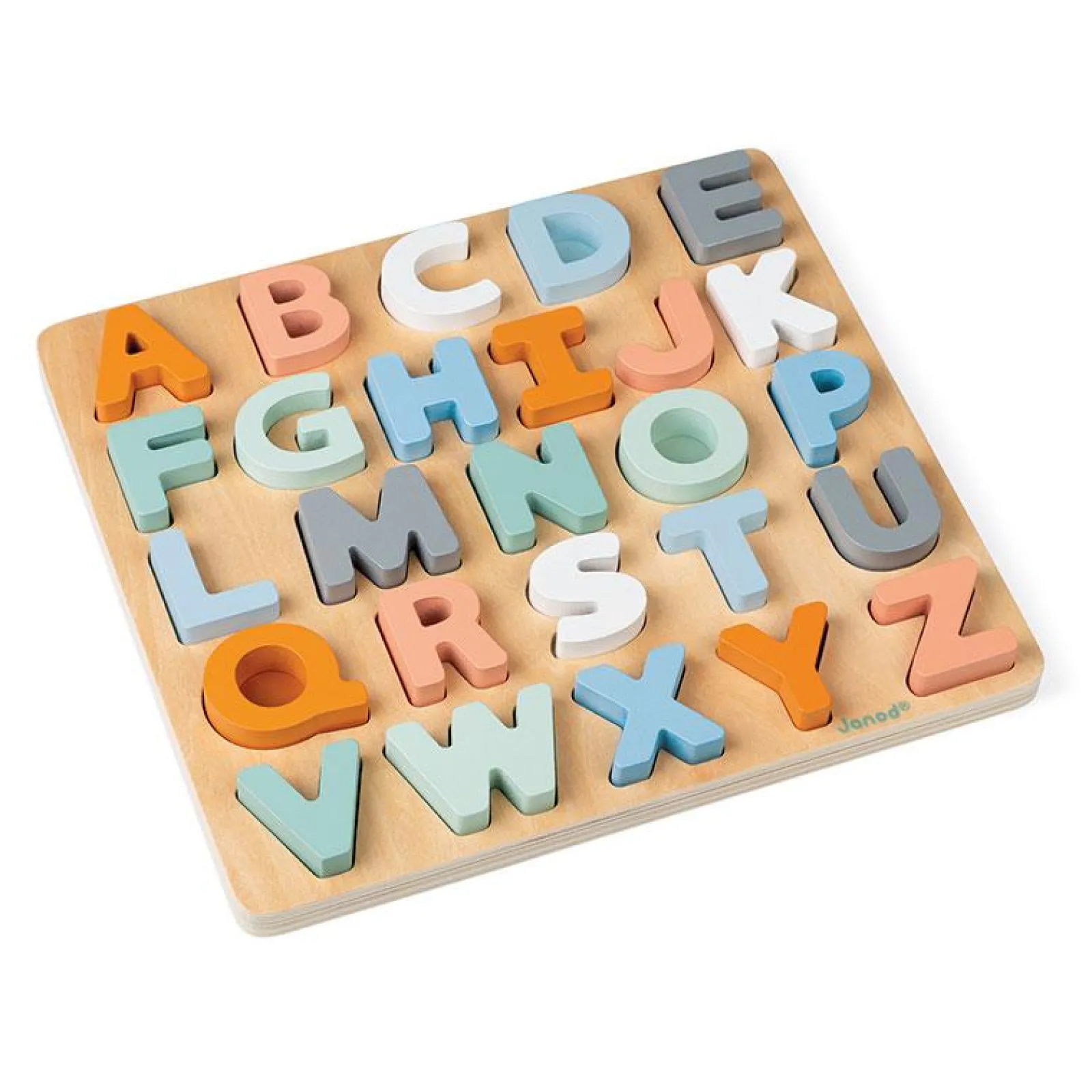 Little Helper Wooden Toys & Educational Toys | Baby Gifts | Activity & Educational Toys | Sweet Cocoon Alphabet Puzzle | Learning ABCs and 123s