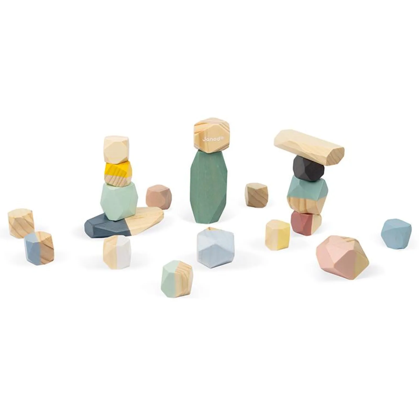 Little Helper Wooden Toys & Educational Toys | Baby Gifts | Activity & Educational Toys | Sweet Cocoon Stacking Stones | Construction Toys
