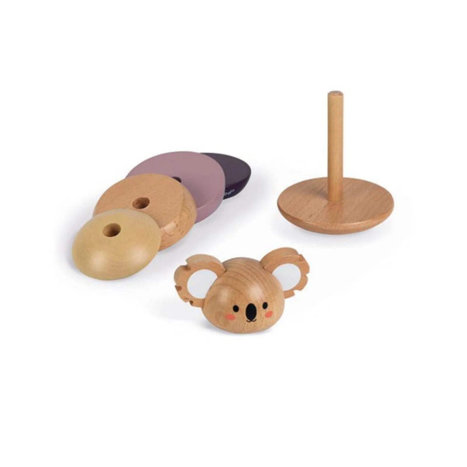 Little Helper Wooden Toys & Educational Toys | Baby Gifts | Activity & Educational Toys | WWF Koala Stacker And Rocker | Wooden Toys