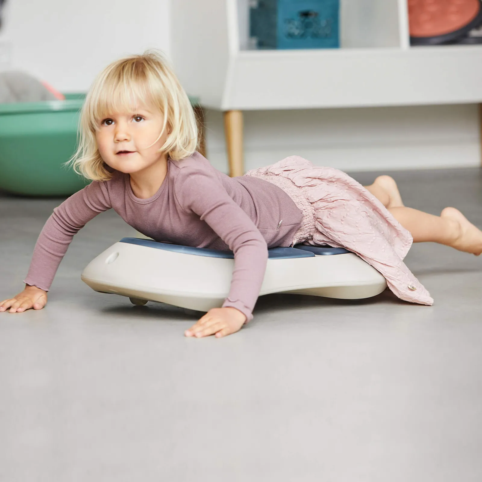 Little Helper Kids Climbing Frames & Activity Toys | Montessori Toys & Products | ADHD & Autism-Friendly Sensory Montessori Gonge Floor Surfer | Nordic Range