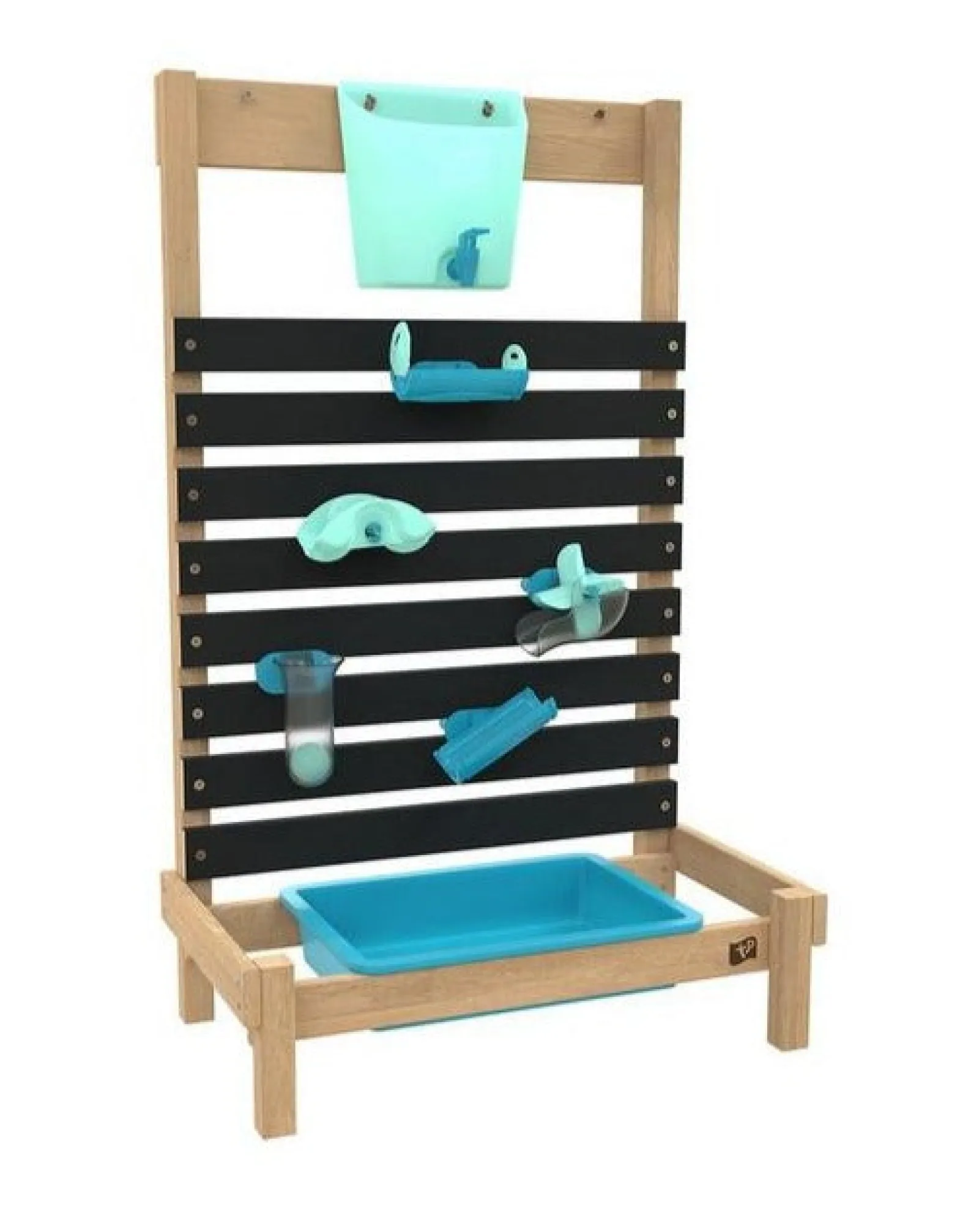 Little Helper Sand & Water Table & Sandpits & Mud Kitchens | Toy Kitchens | Autism Friendly Sensory Montessori Eco & FSC Natural Wood Waterwall | Water Play | 3 Years+