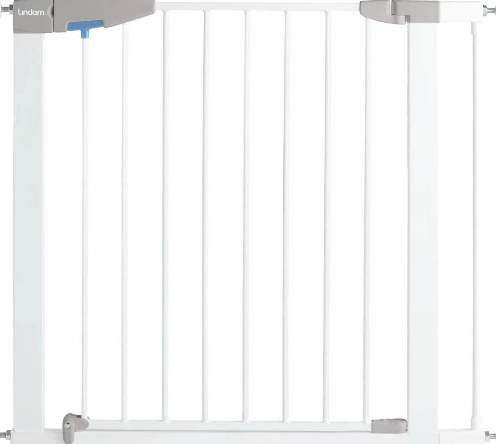 Little Helper Stair Gates & Baby Gates | Stair Gates & Baby Gates | Award-winning Lindam White Sure Shut Pressure Fit Stair Gate | Baby Gate | Extendable Safety Gate (76-82cm)