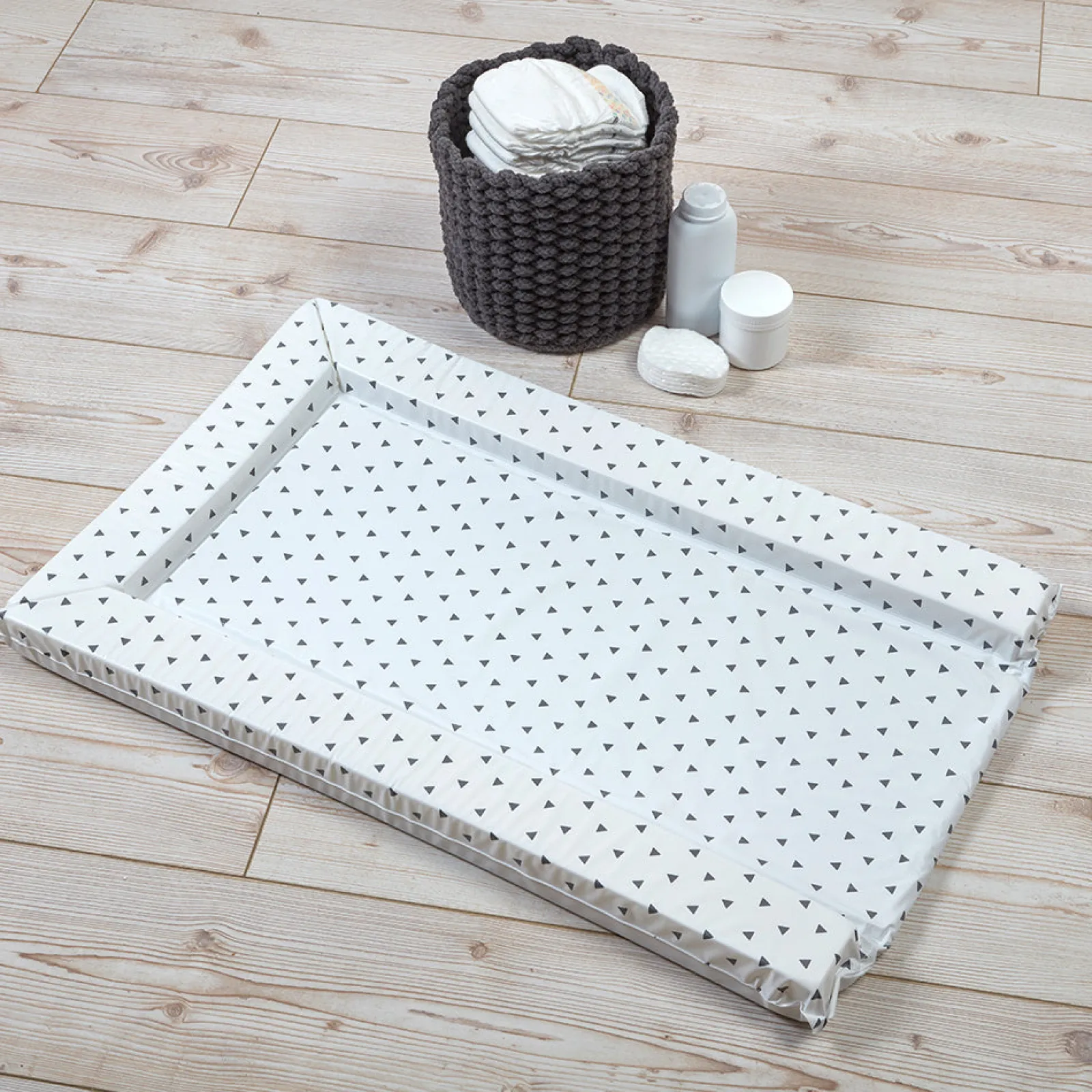 Little Helper Baby Changing Mats | Baby Changing Mat | Changing Mat | Teeny triangles