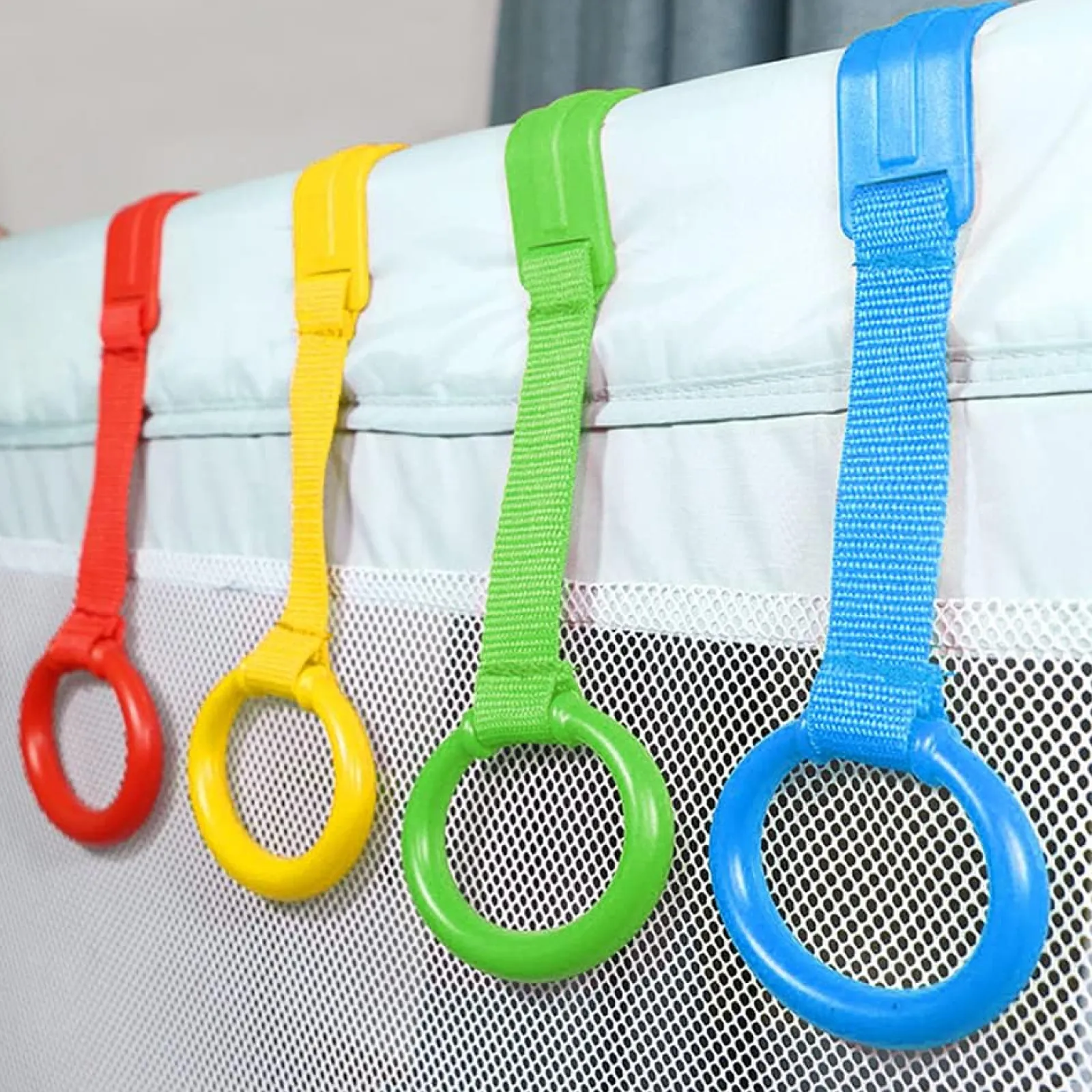 Little Helper Baby Playpens | Baby Stand-up Walk Aids | 4 x Detachable Pull-up Rings | Playpens, Cots and more...