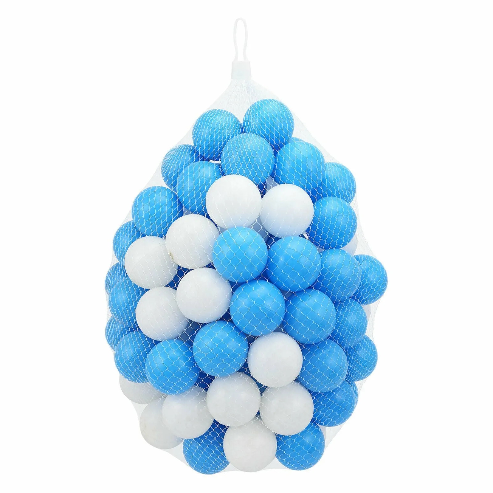 Little Helper Ball Pits & Ball Pools | Baby Play Gyms & Tummy Time & Activity Centres | Balls for Ball Pits and Playpens | Plastic Lightweight Soft Play Balls | Blue & White