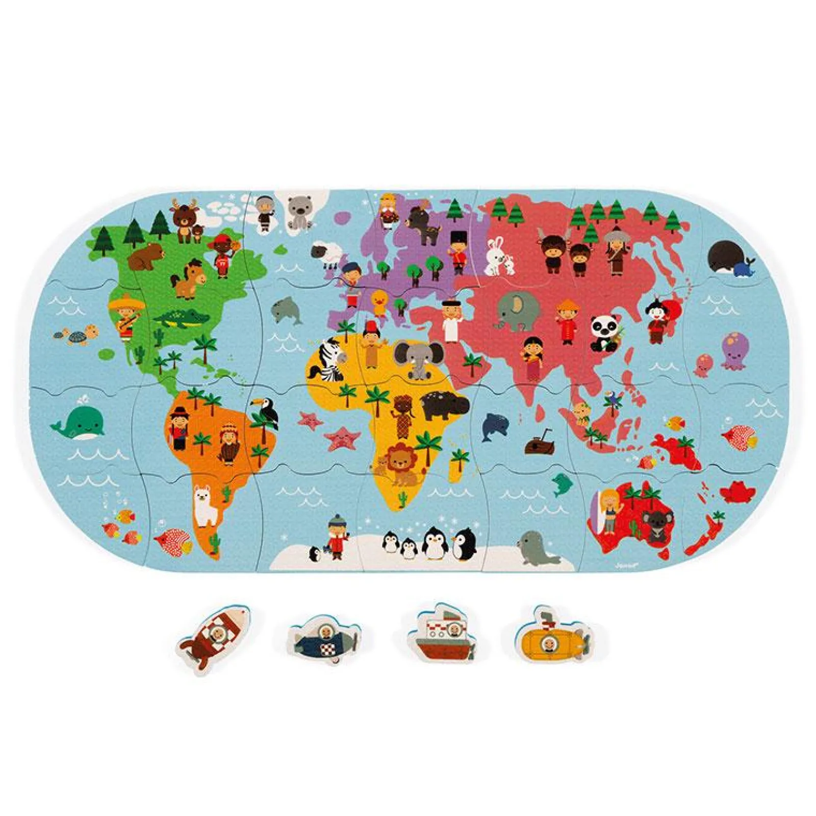 Little Helper Wooden Toys & Educational Toys | Montessori Toys & Products | Bathtime Toys | Bath Explorers Map | Bathtime Activities