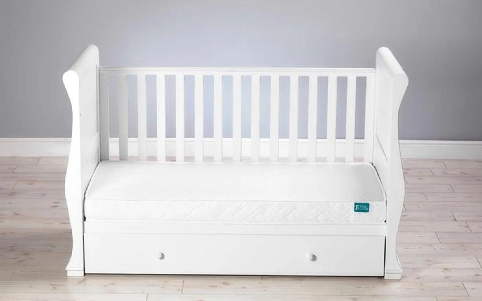 Little Helper Mattresses - Crib & Cot & Cot Beds | Breathable & Waterproof Luxury Quilted Pocket Spring Cot Bed Mattress | 140 x 70cm