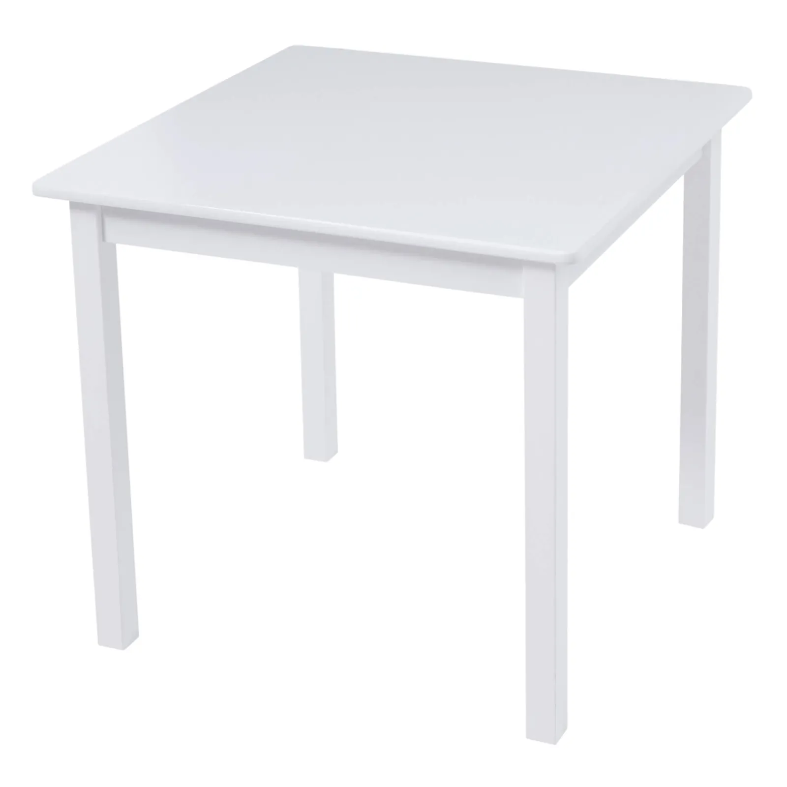 Little Helper Table & Chairs (wooden) | Children's | Kids Modern Wooden Table and Chairs | White | Solid Wood