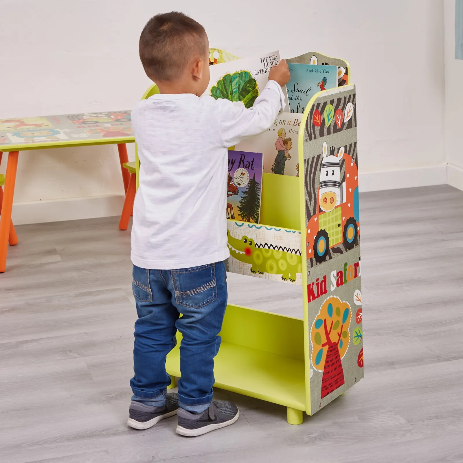 Little Helper Toy Storage Units | Toy Storage Units | Childrens | Kid's Safari Bookshelf | Bookcase | Toy Storage