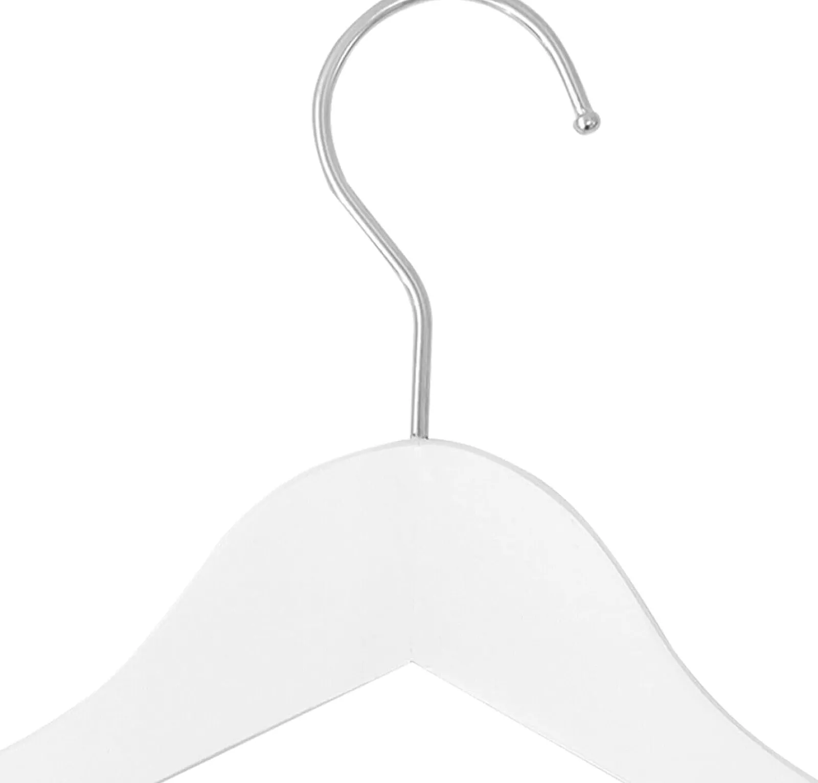 Little Helper Clothes Rail & Dressing Up Rails | Kids Clothes Rail | 12 Children's Anti-Slip Eco-conscious Wooden Hangers with Soft Grip Clips | White