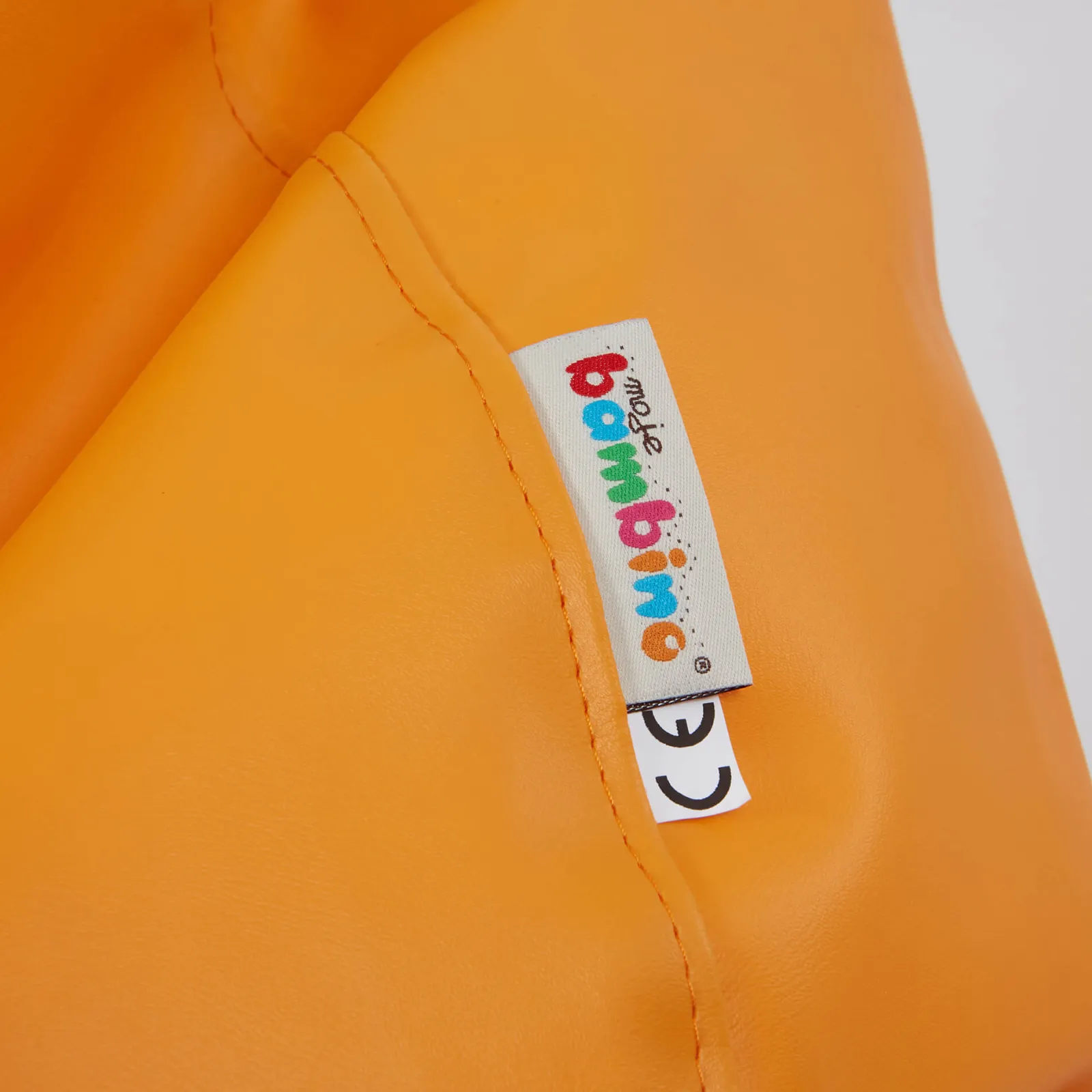Little Helper Chairs & Stools | Bean Bags | Children's Durable & Super Comfortable Orange Waterproof Bean Bag