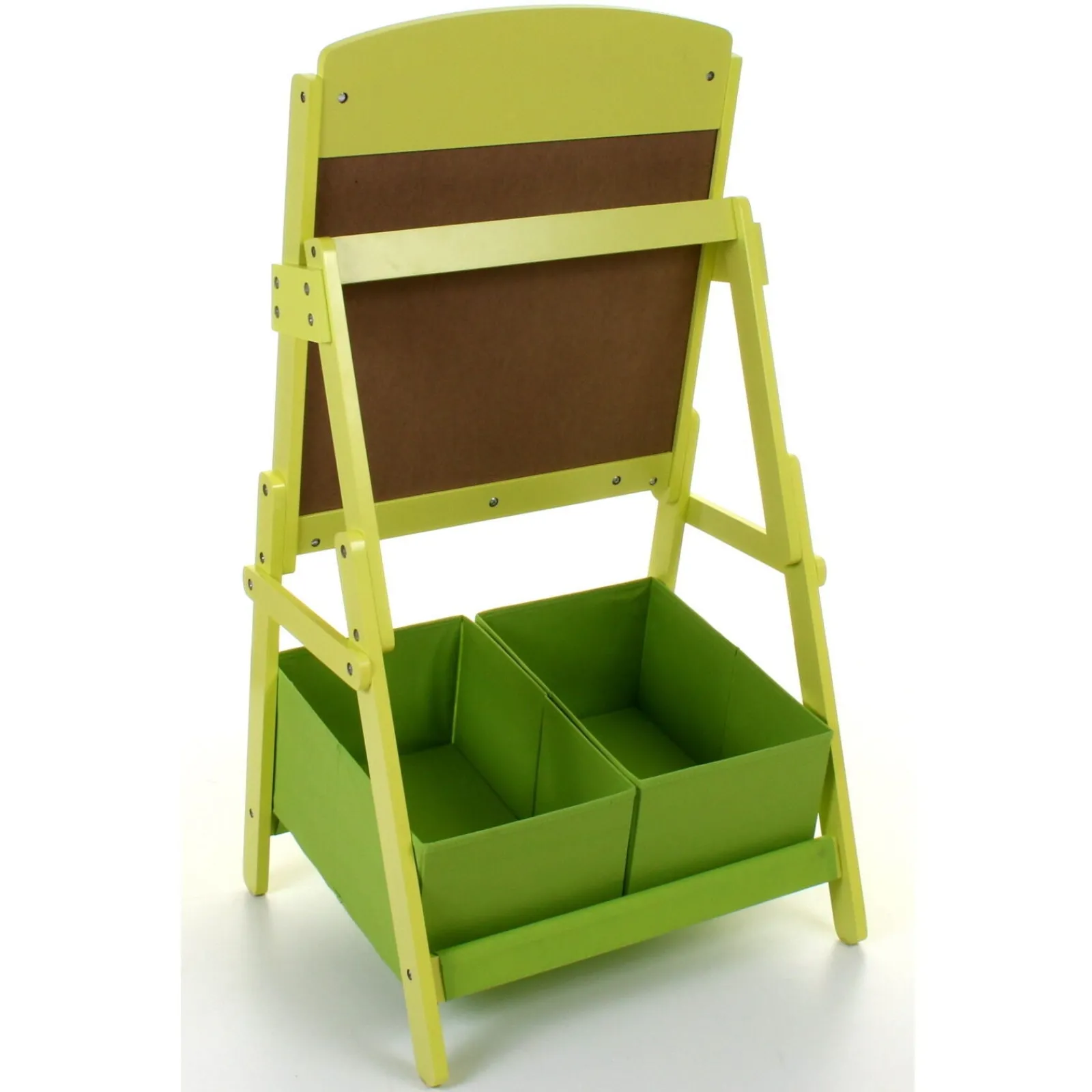 Little Helper Easels & Accessories | Kids Easels & Accessories | Childrens Easel | Toddler Blackboard Easel with Storage Boxes | Safari Design | H: 101cm