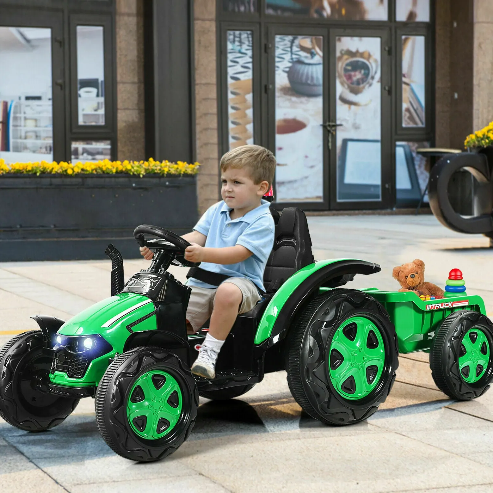 Little Helper Swing & Slide Sets & Garden Play & Trampolines | Ride On Toys | Childrens Electric Car | Remote Controlled Tractor and Trailer | 12V Ride-On Car | 3-8 Years