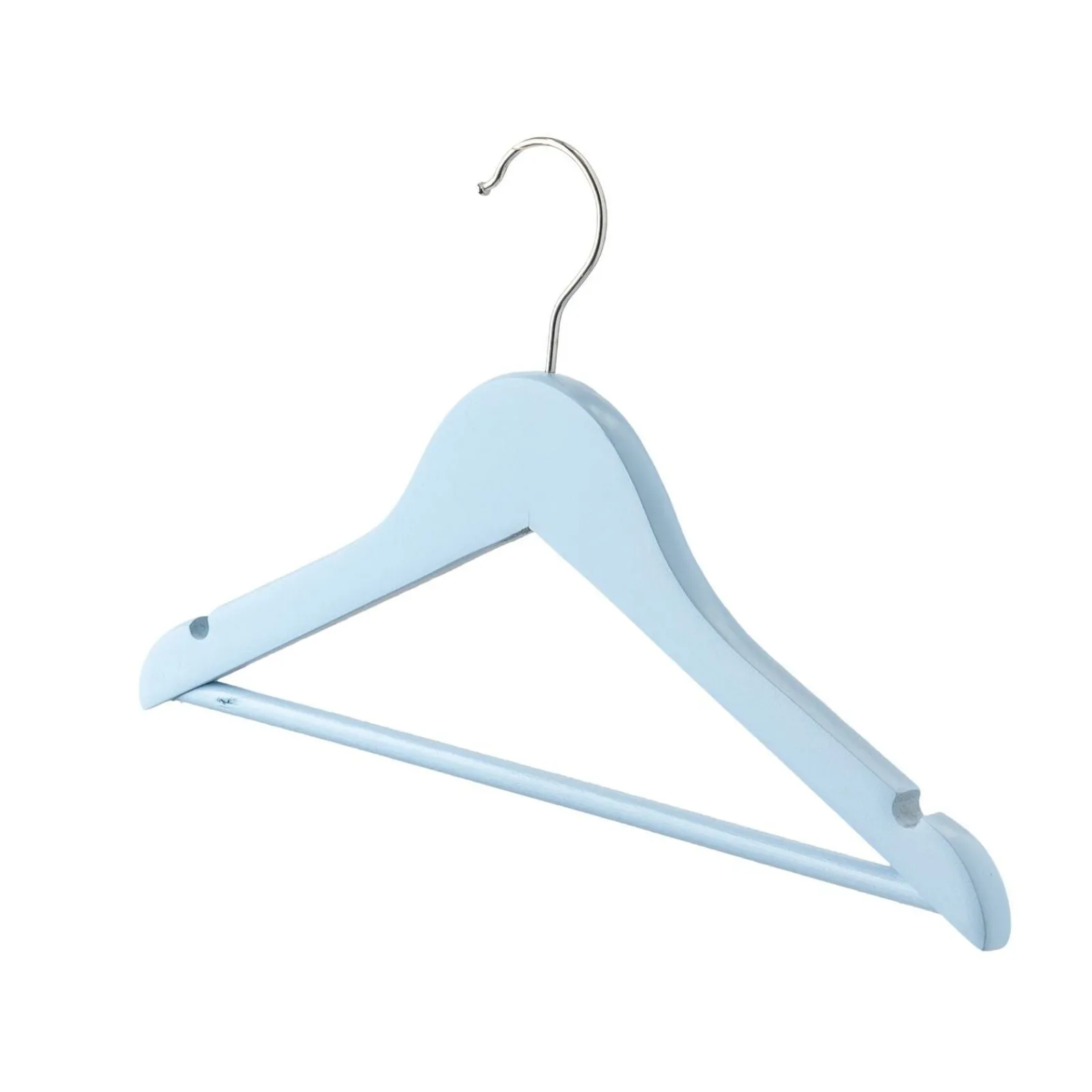 Little Helper Clothes Rail & Dressing Up Rails | Kids Clothes Rail | Children's Hangers | Toddler Hangers | Wooden | Choice of colour | Pack of 10