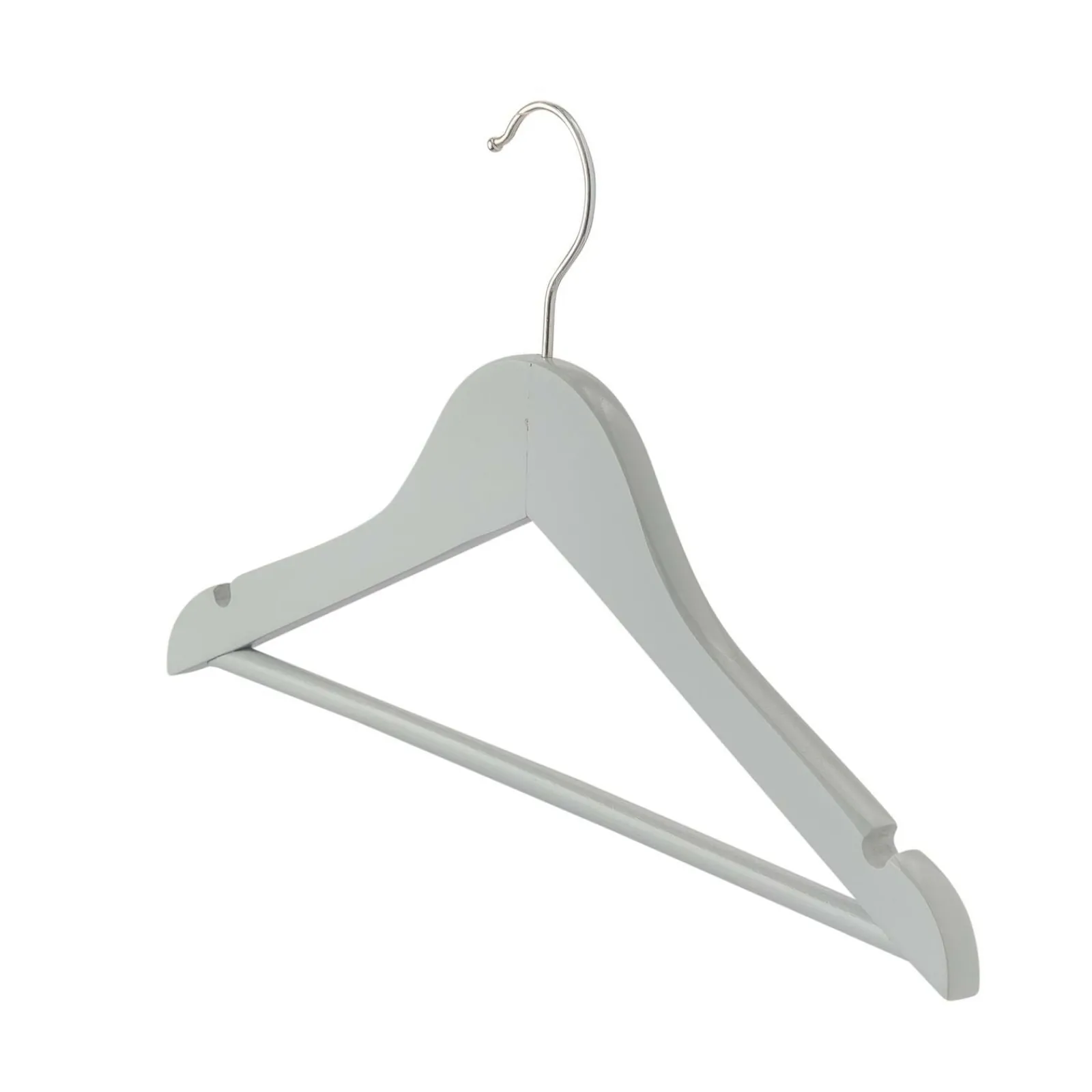 Little Helper Clothes Rail & Dressing Up Rails | Kids Clothes Rail | Children's Hangers | Toddler Hangers | Wooden | Choice of colour | Pack of 10