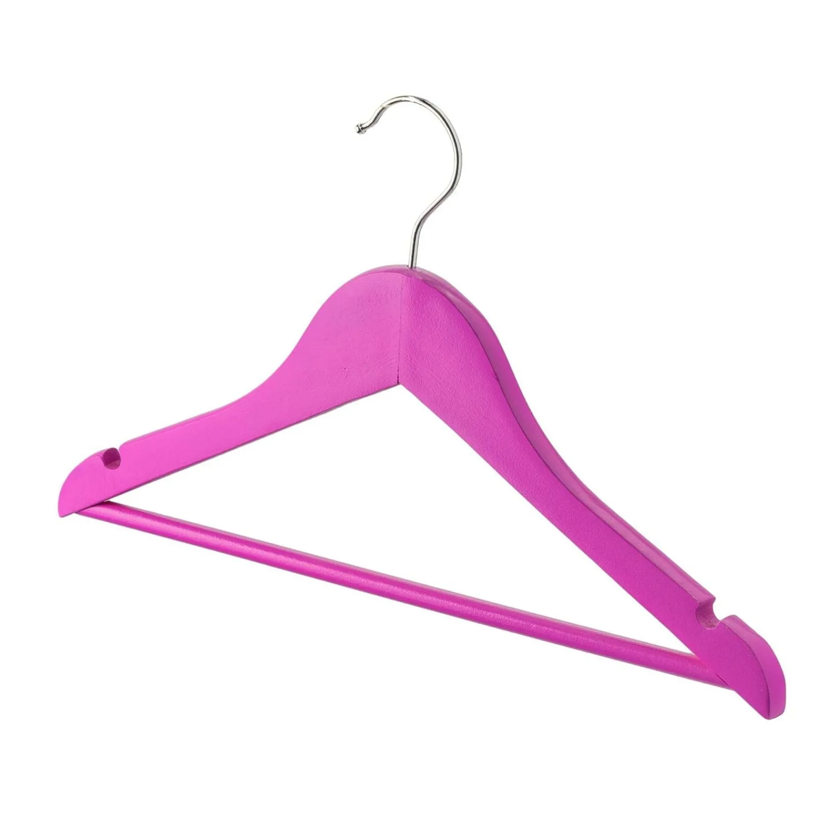 Little Helper Clothes Rail & Dressing Up Rails | Kids Clothes Rail | Children's Hangers | Toddler Hangers | Wooden | Choice of colour | Pack of 10