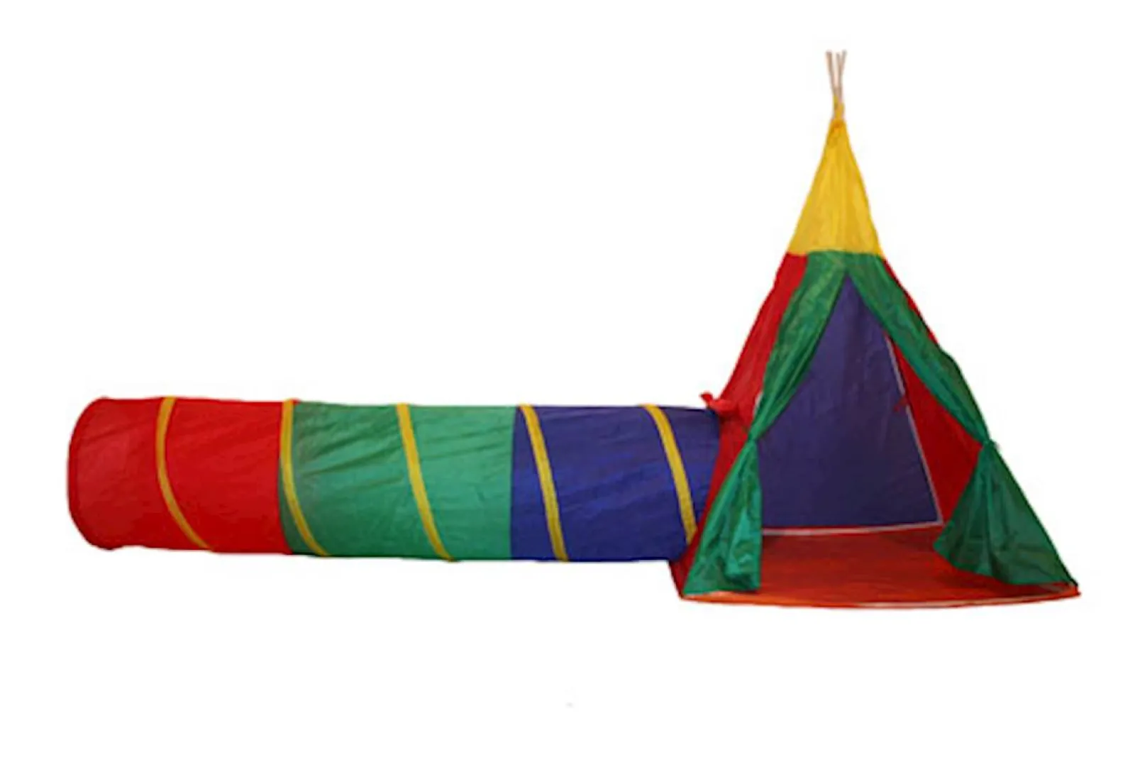 Little Helper Role Play Toys & Pretend Play | Playhouses, Teepees & Dens | Children's 3-in-1 Adventure Play Tent Set | Tunnel and Teepee | Outdoor Play