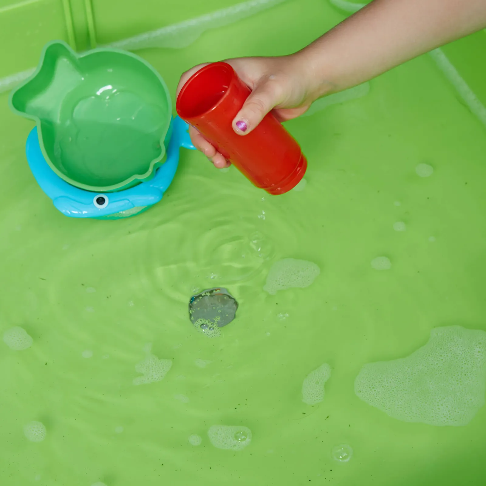 Little Helper Sand & Water Table & Sandpits & Mud Kitchens | Table & Chairs (plastic) | Children's 5-in-1 Table & 2 Chairs Set | Sand & Water Pit | Lego | Dry Wipe Top | Storage