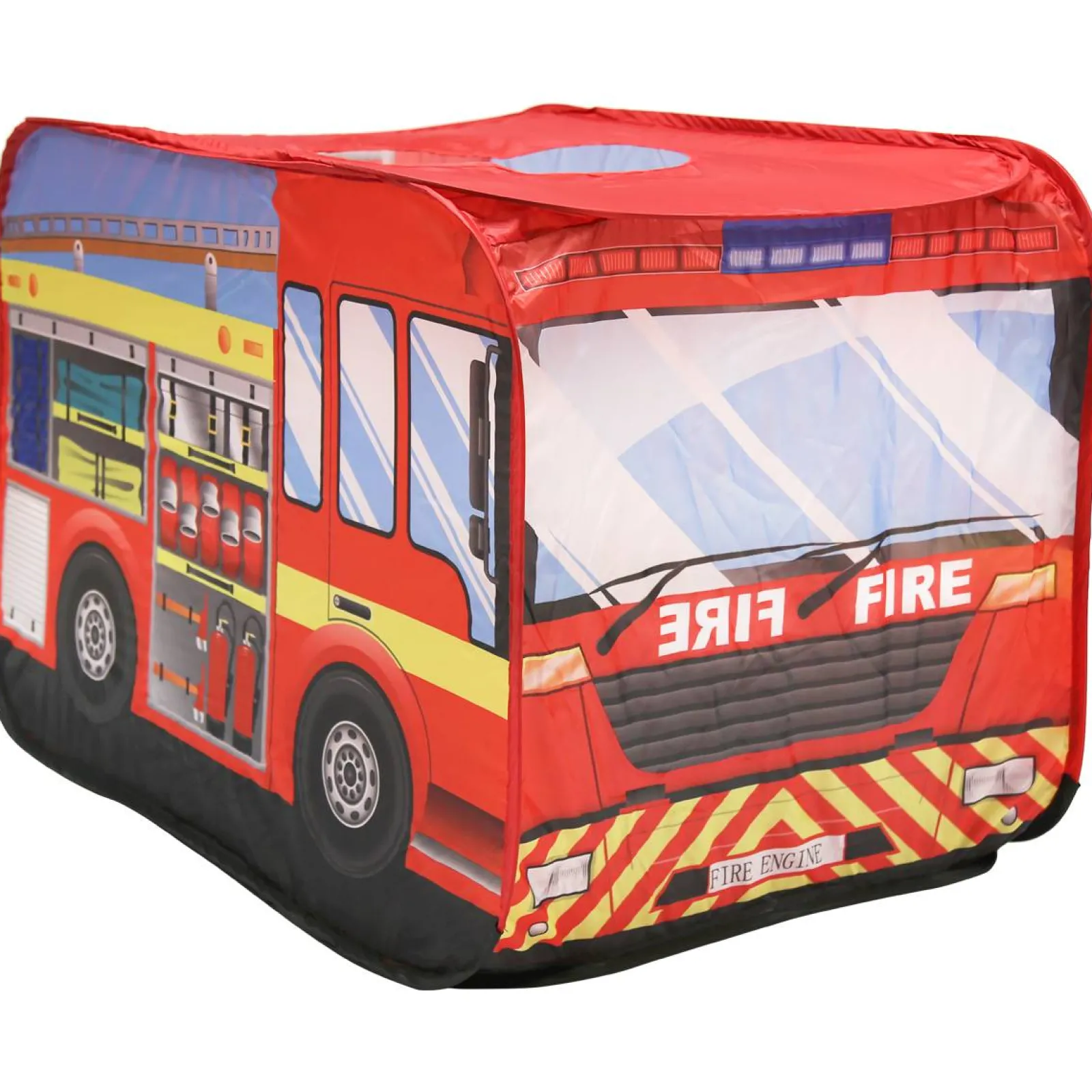Little Helper Role Play Toys & Pretend Play | Playhouses, Teepees & Dens | Children's Pop-Up Fire Engine Play Tent | Role Play Fun | Den