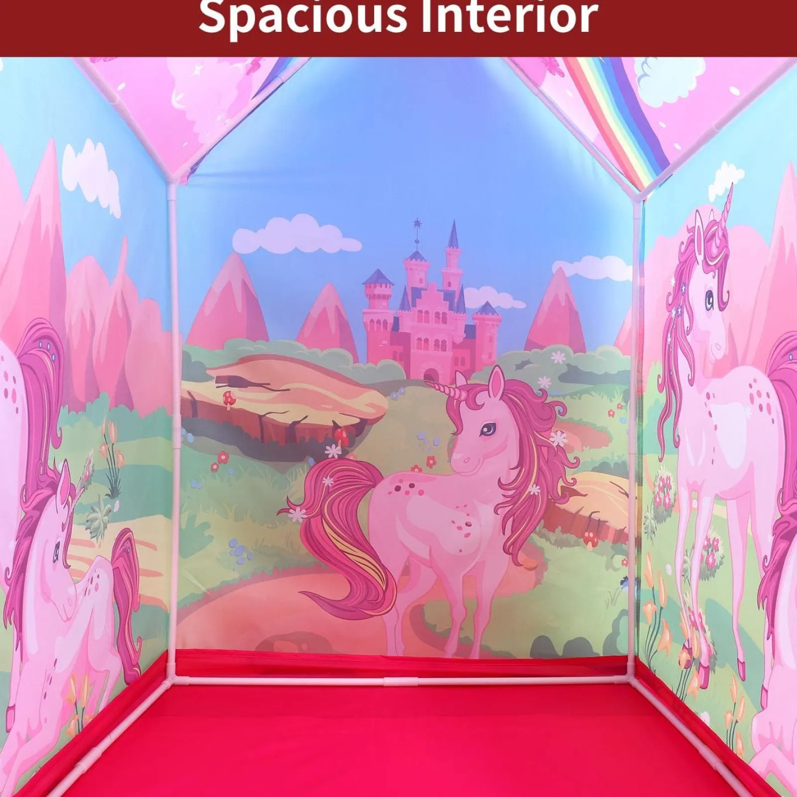 Little Helper Role Play Toys & Pretend Play | Playhouses, Teepees & Dens | Children's Pop-Up Unicorn Playhouse Tent | Role Play Fun | Den