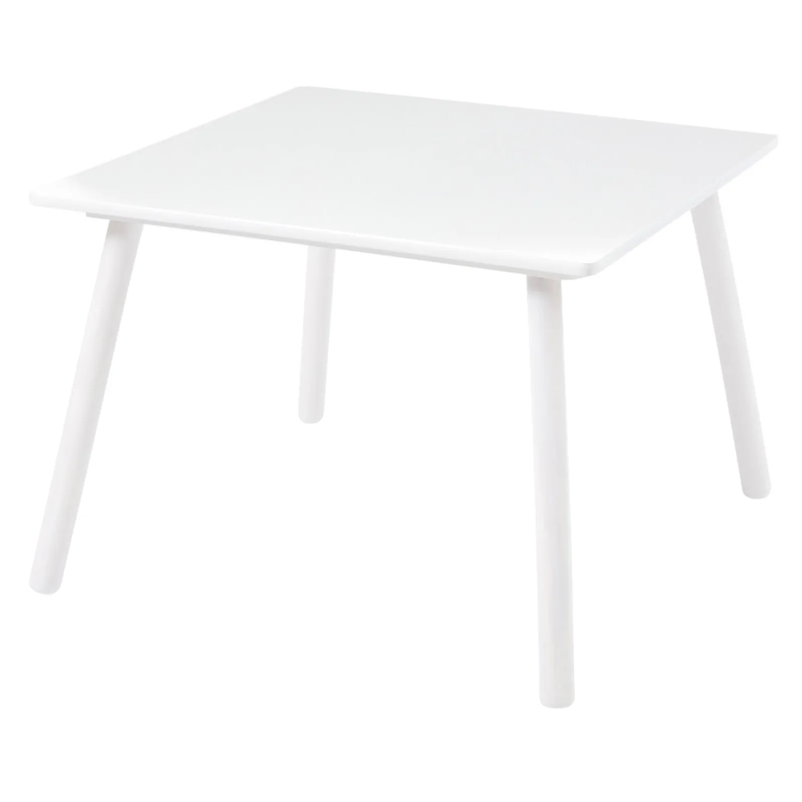 Little Helper Table & Chairs (wooden) | Children's Unicorn Wood Table and 2 Chairs Set | White | 2 Years +