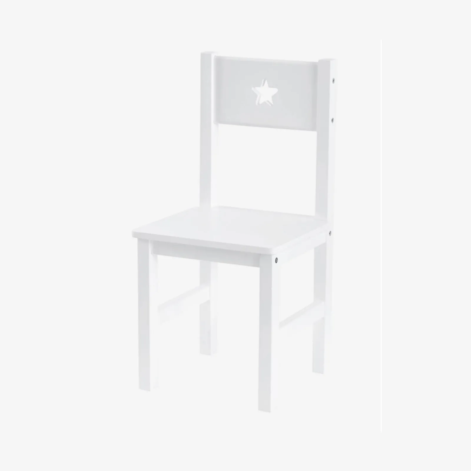 Little Helper Chairs & Stools | Children's Wooden Chair | Chair for Homework Desk | White or Grey