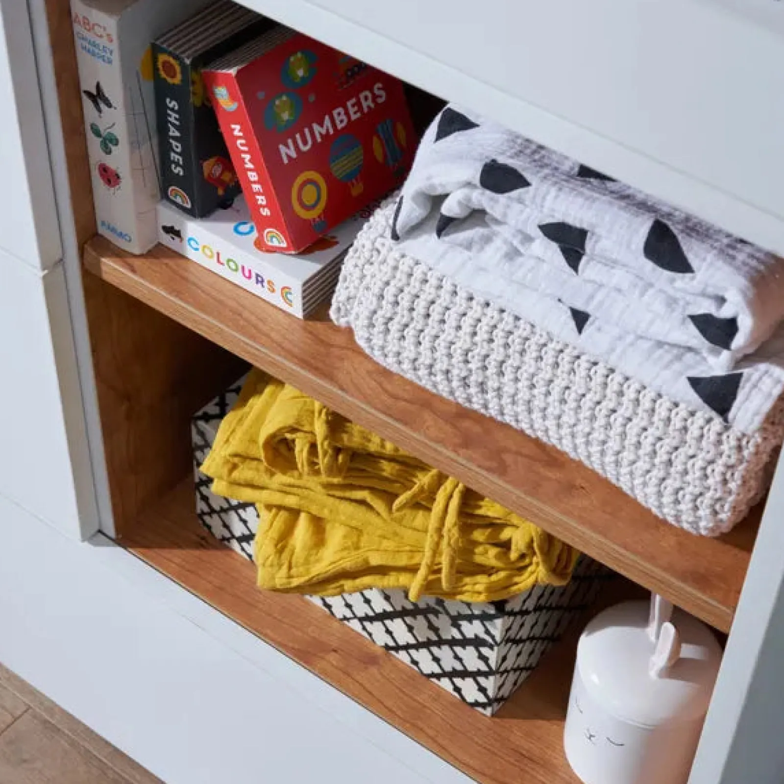 Little Helper Changing Units & Changing Tables & Dressers | Contemporary High Quality Baby Changing Unit | Chest of Drawers | Baby Dresser | White