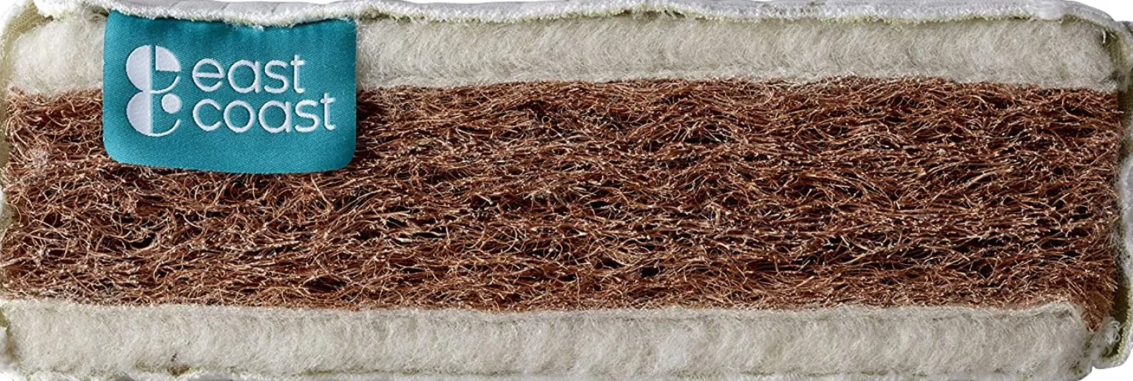 Little Helper Mattresses - Crib & Cot & Cot Beds | Cot Bed 100% Natural Mattress with Washable Bamboo Cover | Natural coir and wool filling | 140 x 70cm