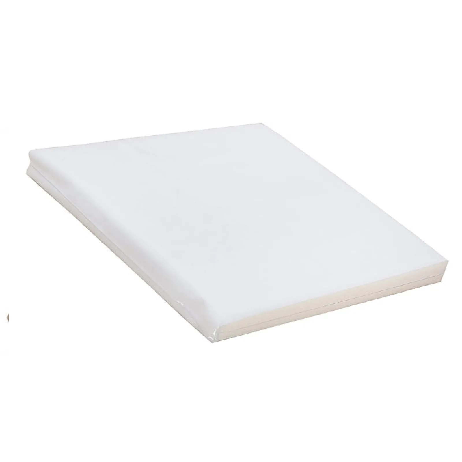 Little Helper Mattresses - Crib & Cot & Cot Beds | Crib Foam Mattress with Transparent Wipe Clean Cover | 90 x 40cm