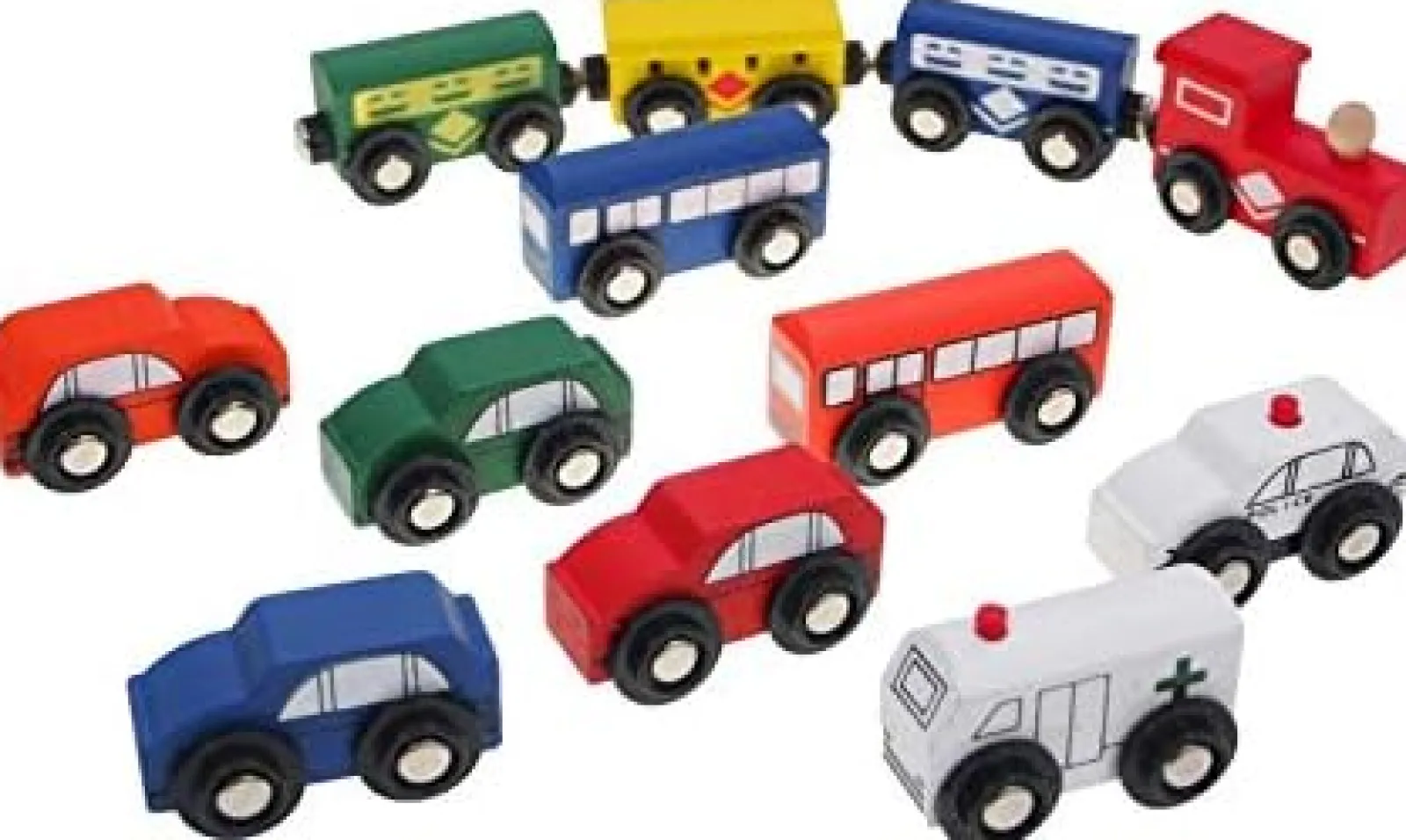 Little Helper Wooden Toys & Educational Toys | Role Play Toys & Pretend Play | Deluxe Eco-Conscious 100 Piece Large Wooden Train Set | Design Your Own Tracks | 3 Years+