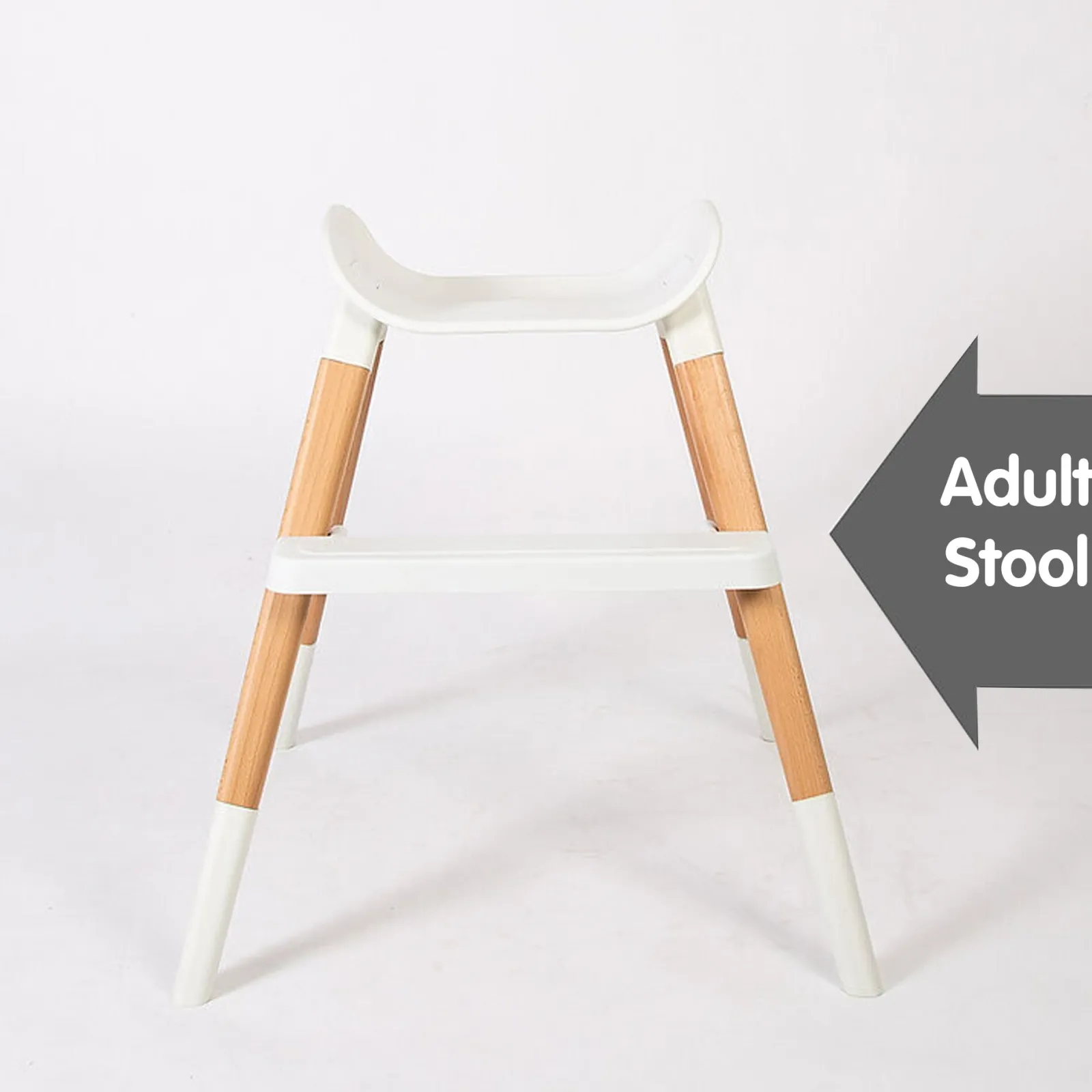 Little Helper High Chairs (wooden) | High Chairs (combination) | Deluxe Montessori 7-in-1 High Chair & Tray | Low Chair | Booster Seat | Stool | Grey Cushion | 6m+