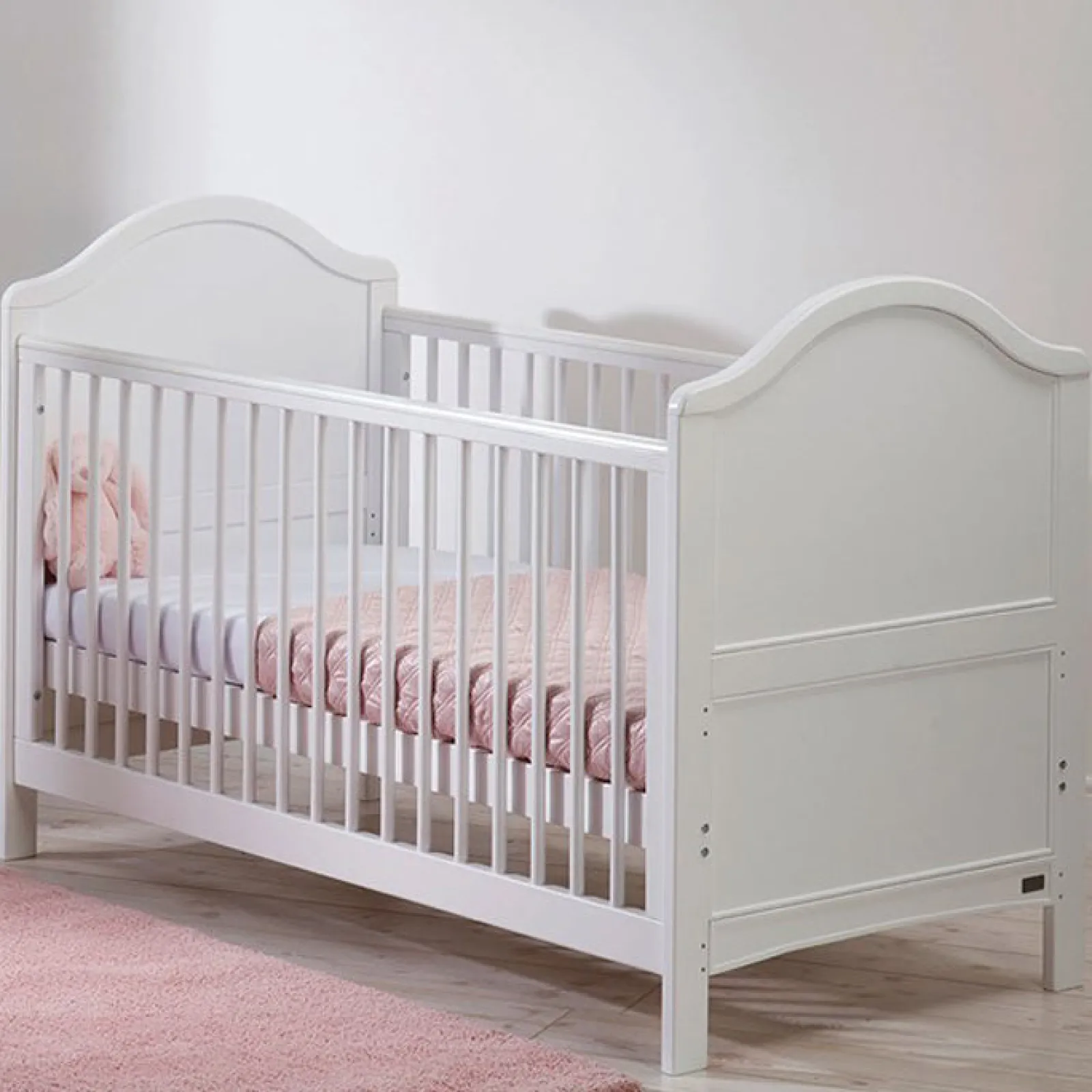 Little Helper Toddler Beds & Childrens Single Beds | Cot Beds | Eco-Conscious 3-in-1 Cot Bed | Toddler Bed | Day Bed | White | Eclipse Collection