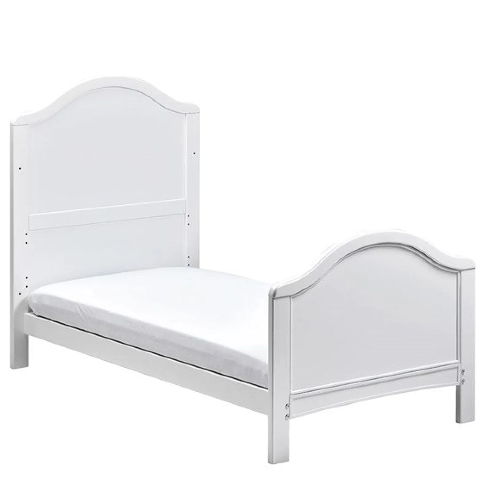 Little Helper Toddler Beds & Childrens Single Beds | Cot Beds | Eco-Conscious 3-in-1 Cot Bed | Toddler Bed | Day Bed | White | Eclipse Collection