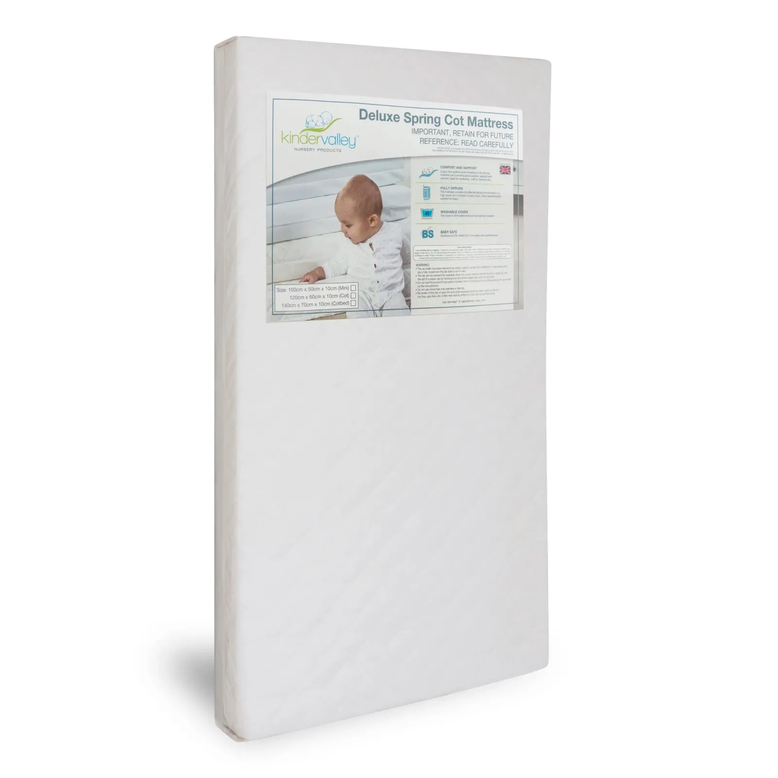 Little Helper Cots | Eco-Conscious Kozie Cot | Space Saving Cot | With Deluxe Foam Mattress & Blanket Option | Solid Pine | Soft Grey