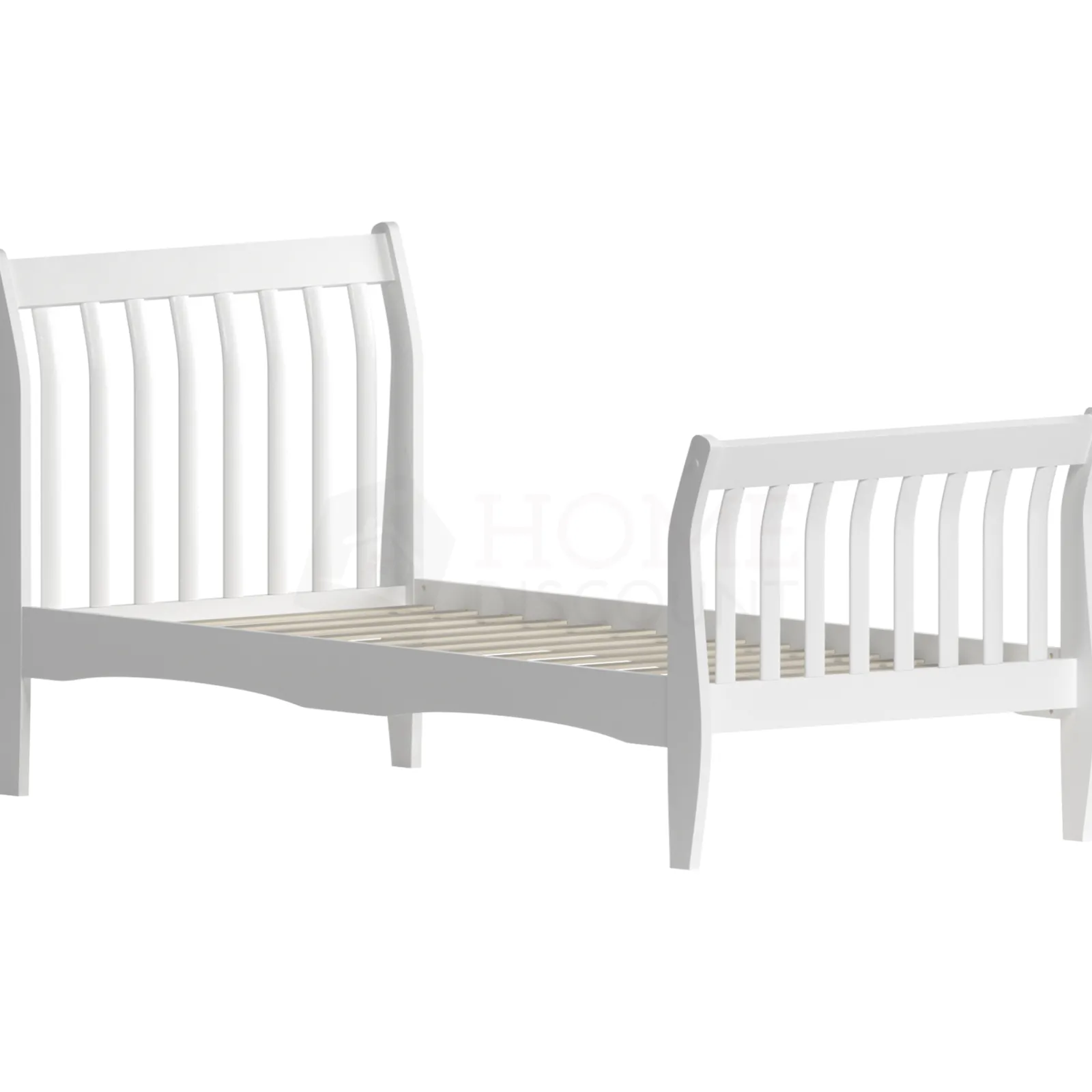 Little Helper Toddler Beds & Childrens Single Beds | Eco-conscious Solid Pine Toddler Bed "Slumber Sleigh" | Beds for Toddlers | Kids Single Bed