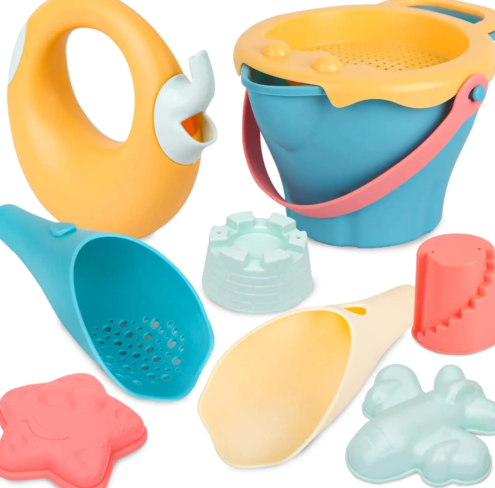 Little Helper Sand & Water Table & Sandpits & Mud Kitchens | Eco-Friendly High Quality Bucket & Spade Set | Outdoor Kids Toys for Sand Pit | 3 years+