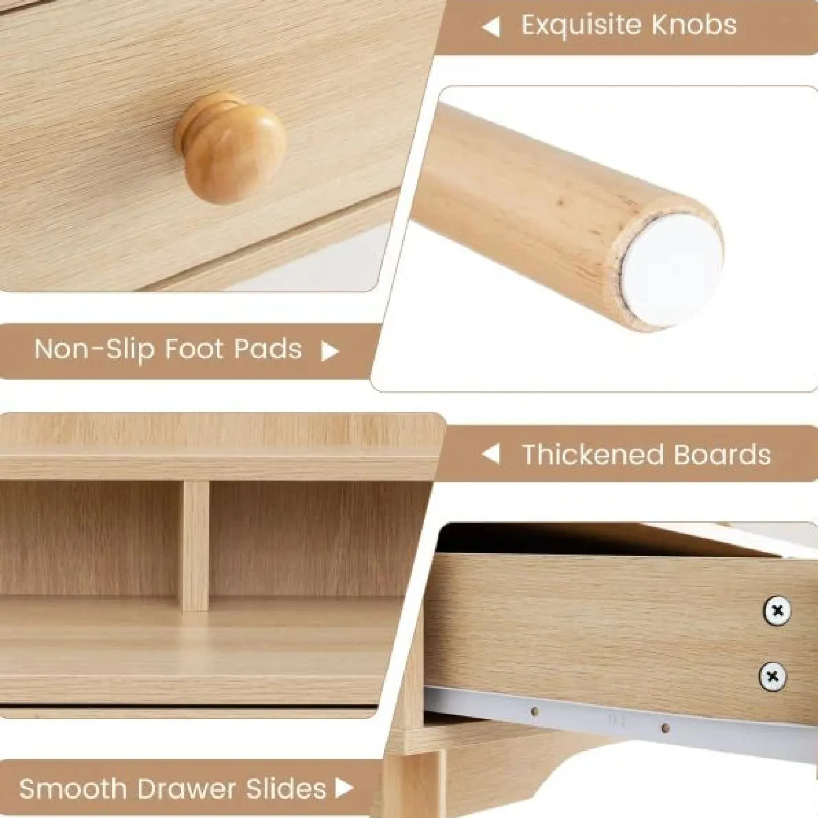 Little Helper Table & Chairs (wooden) | Ergonomic Wooden Homework Hutch Desk | Storage | Older Children & Adults | Natural