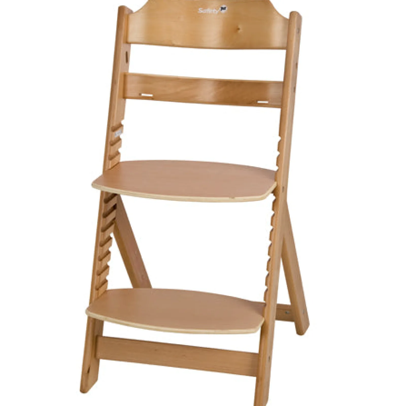 Little Helper High Chairs (wooden) | High Chairs (combination) | Grow-with-Me 3-in-1 Adjustable Height Eco Wood High Chair & Tray | Natural | 6m - 10 years
