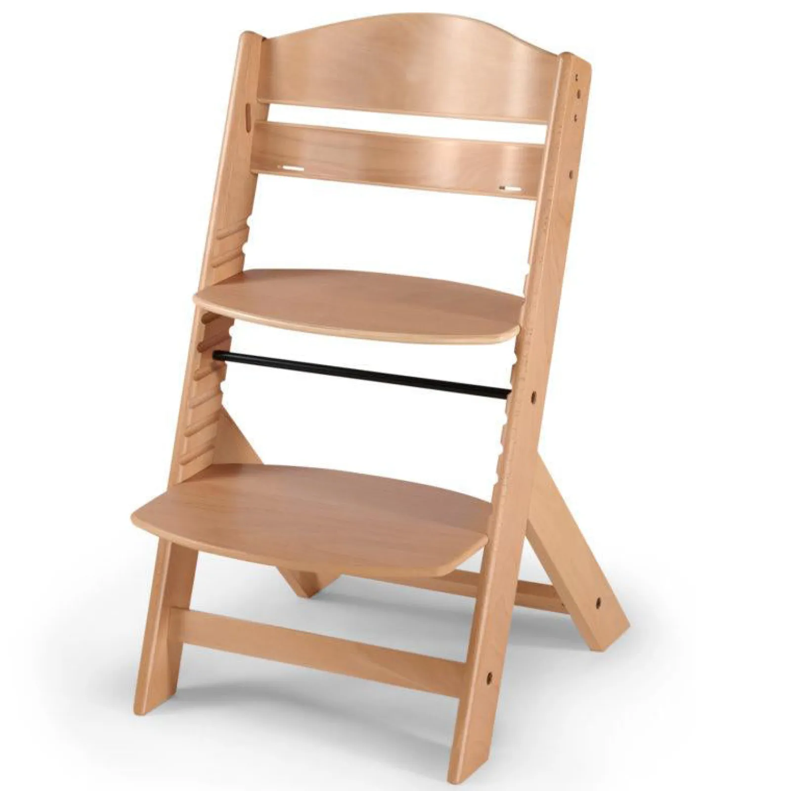 Little Helper High Chairs (wooden) | Grow-with-Me Modern Eco-Wooden Highchair & Tray | Height Adjustable | Desk Chair | Natural | 6m - 10 years