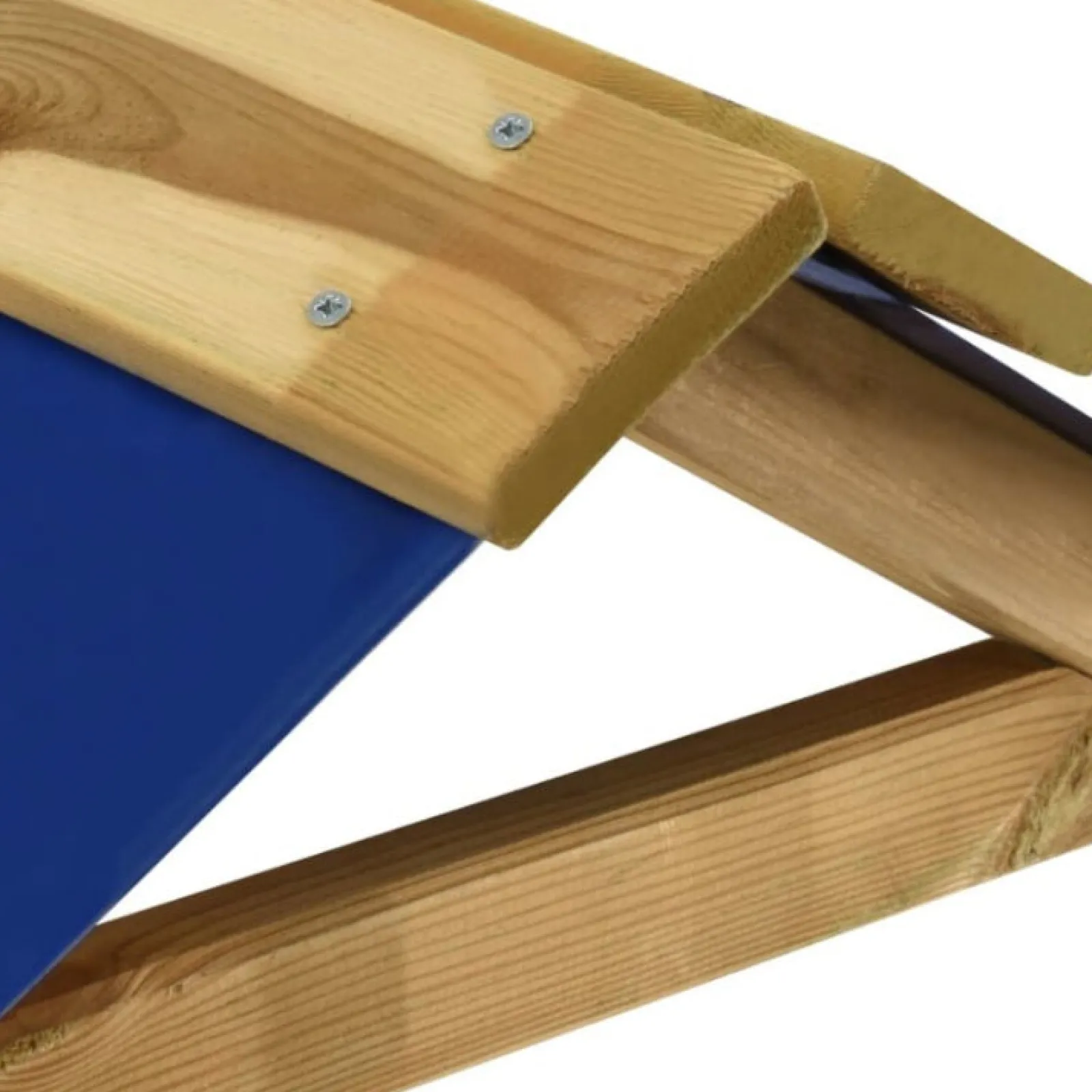 Little Helper Sand & Water Table & Sandpits & Mud Kitchens | Heavy Duty Solid Pine Wood Garden Playhouse or Sandpit with Solid Structure & Roof | Blue | 128 x 120 x 145cm