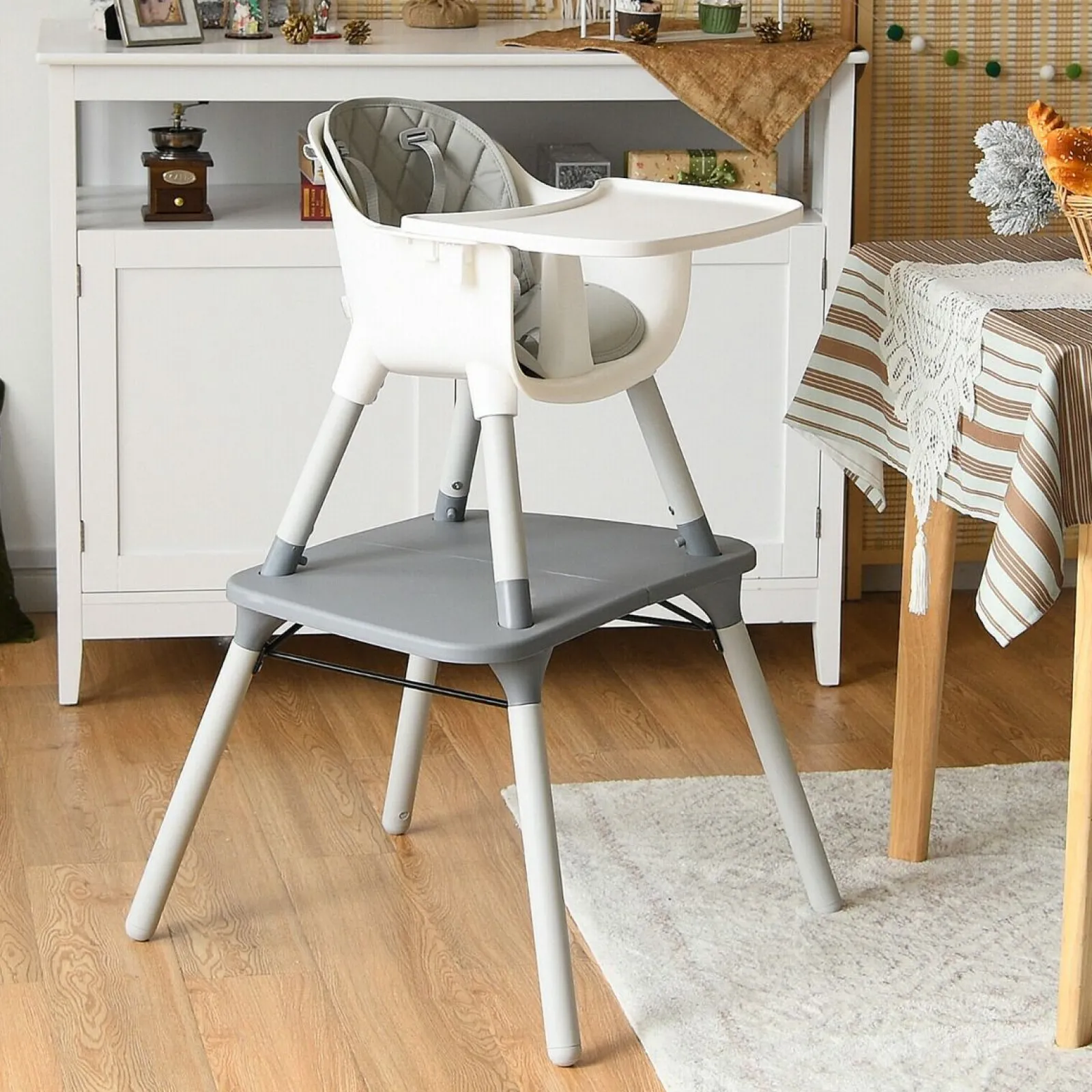 Little Helper High Chairs (plastic) | High Chairs (combination) | 5-in-1 Combination Baby High Chair | Removable Tray 5 Point Harness | Low Chair | Table & Chair Set
